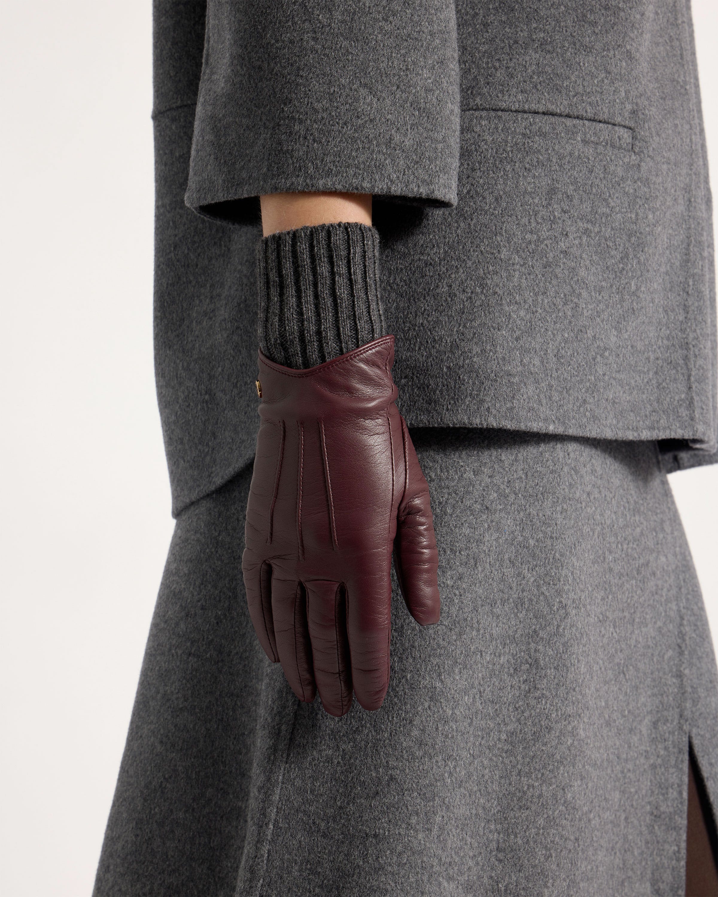 Grange Gloves - Burgundy