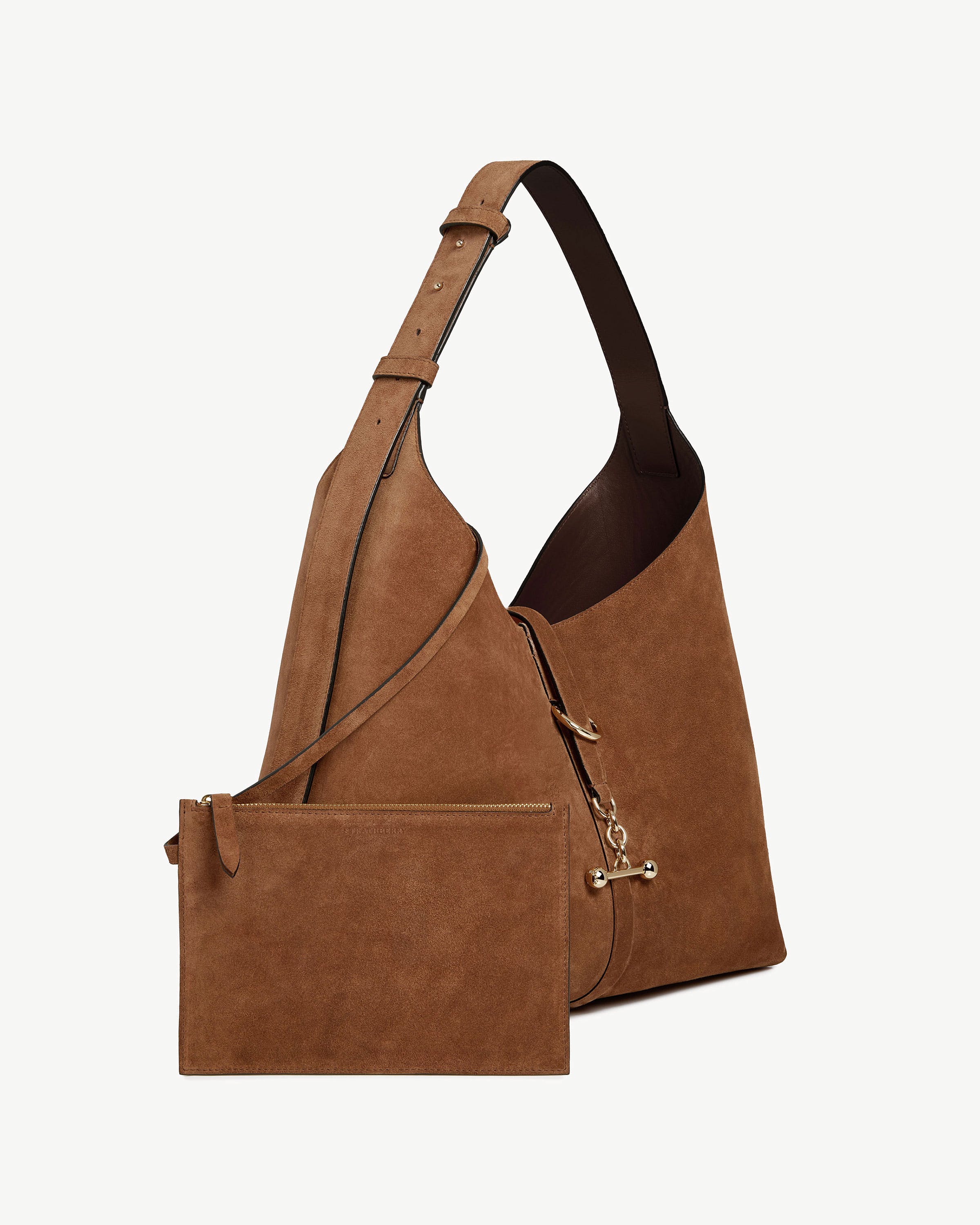 Kite Hobo Maxi - Tan Suede