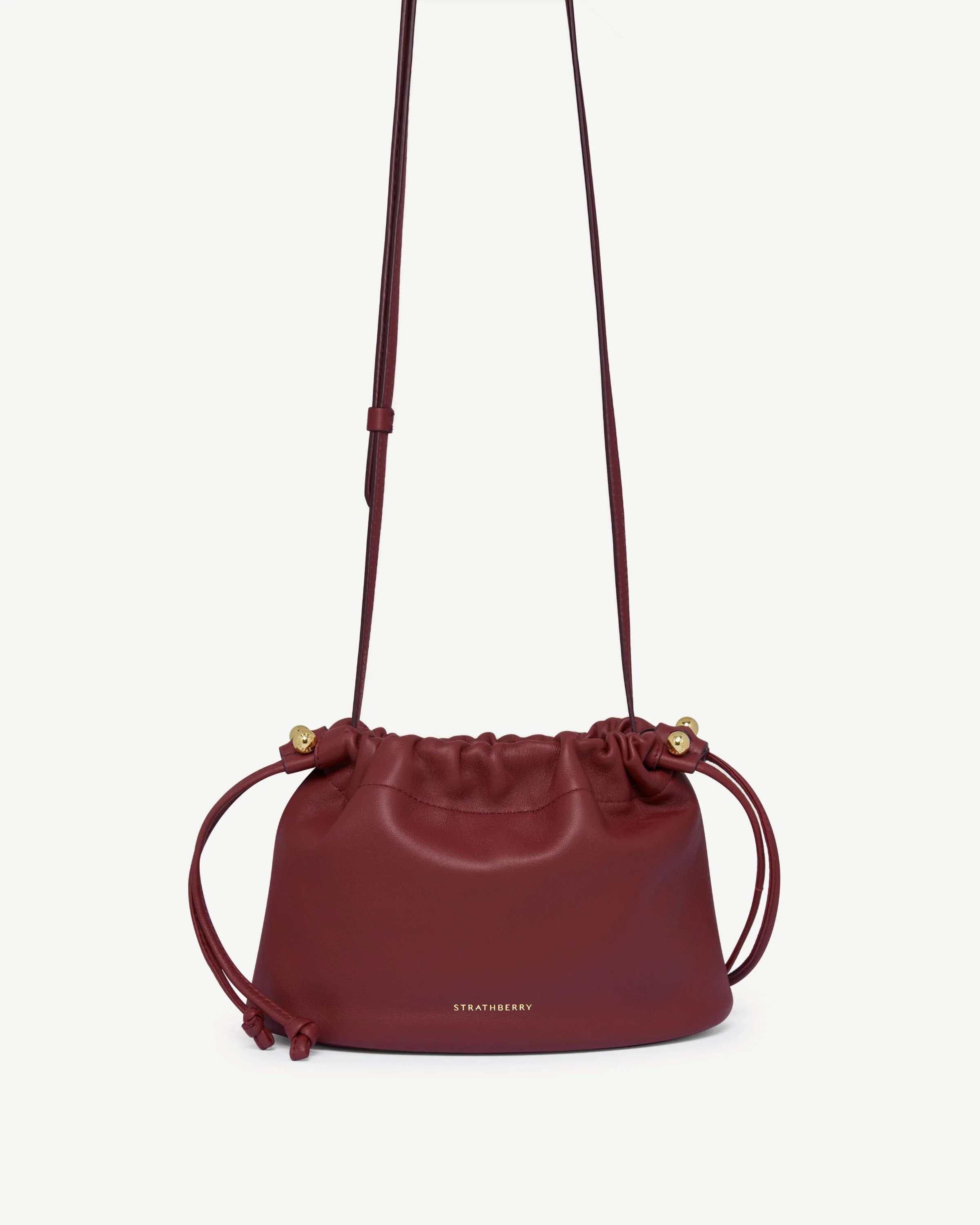 Charlotte Drawstring - Oxblood