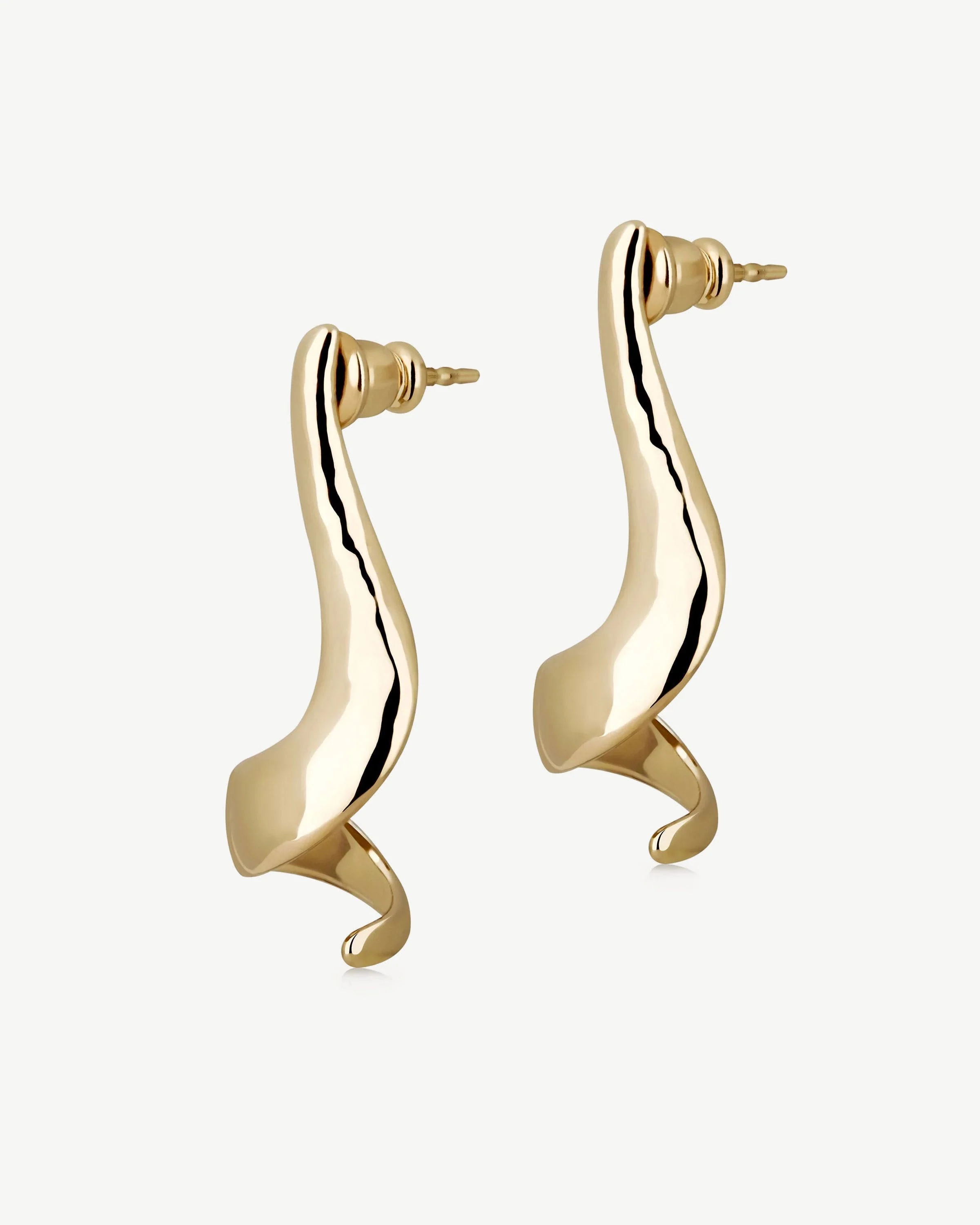 St James Earrings - 22 Carat Gold Gilded