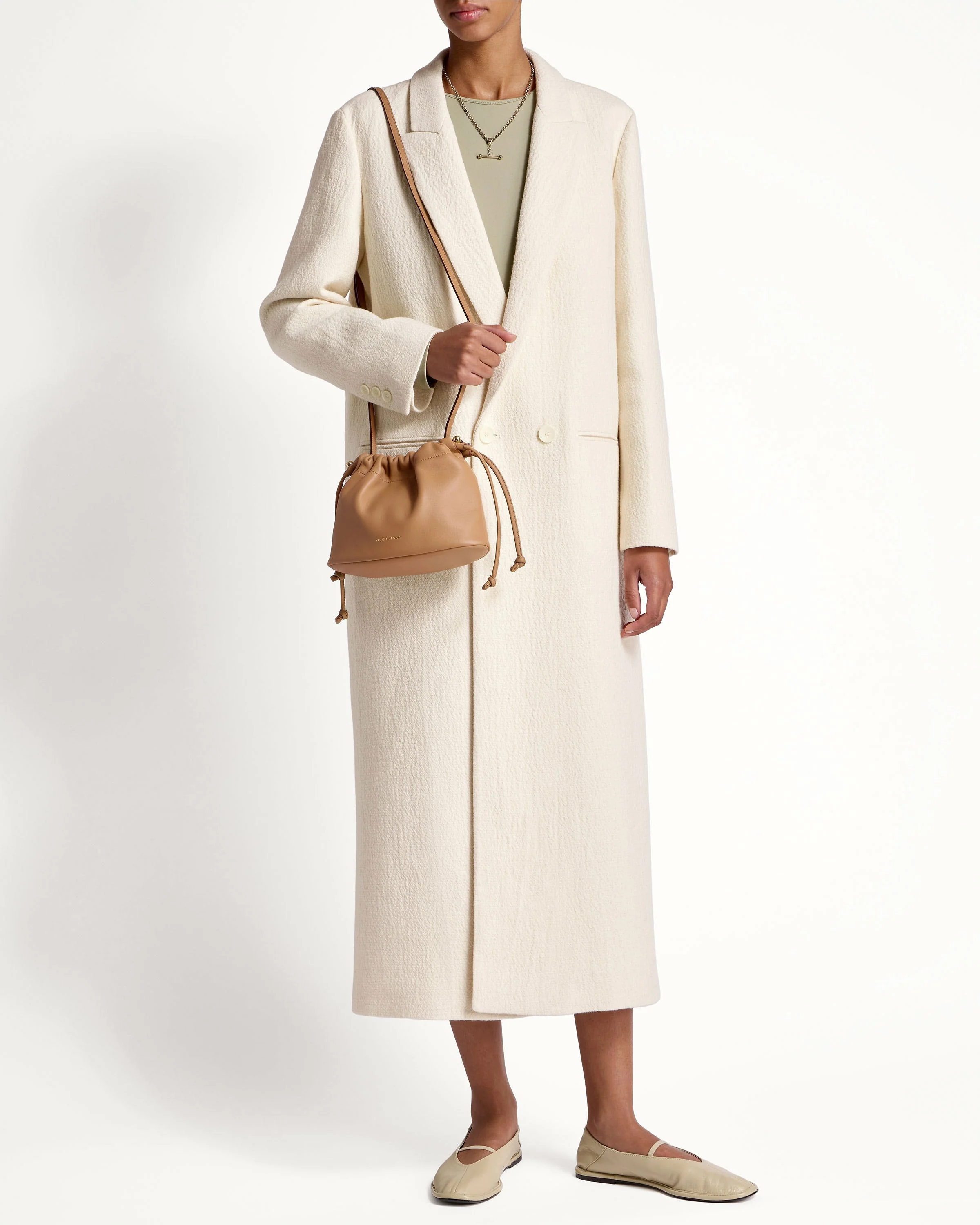 Charlotte Drawstring - Caramel