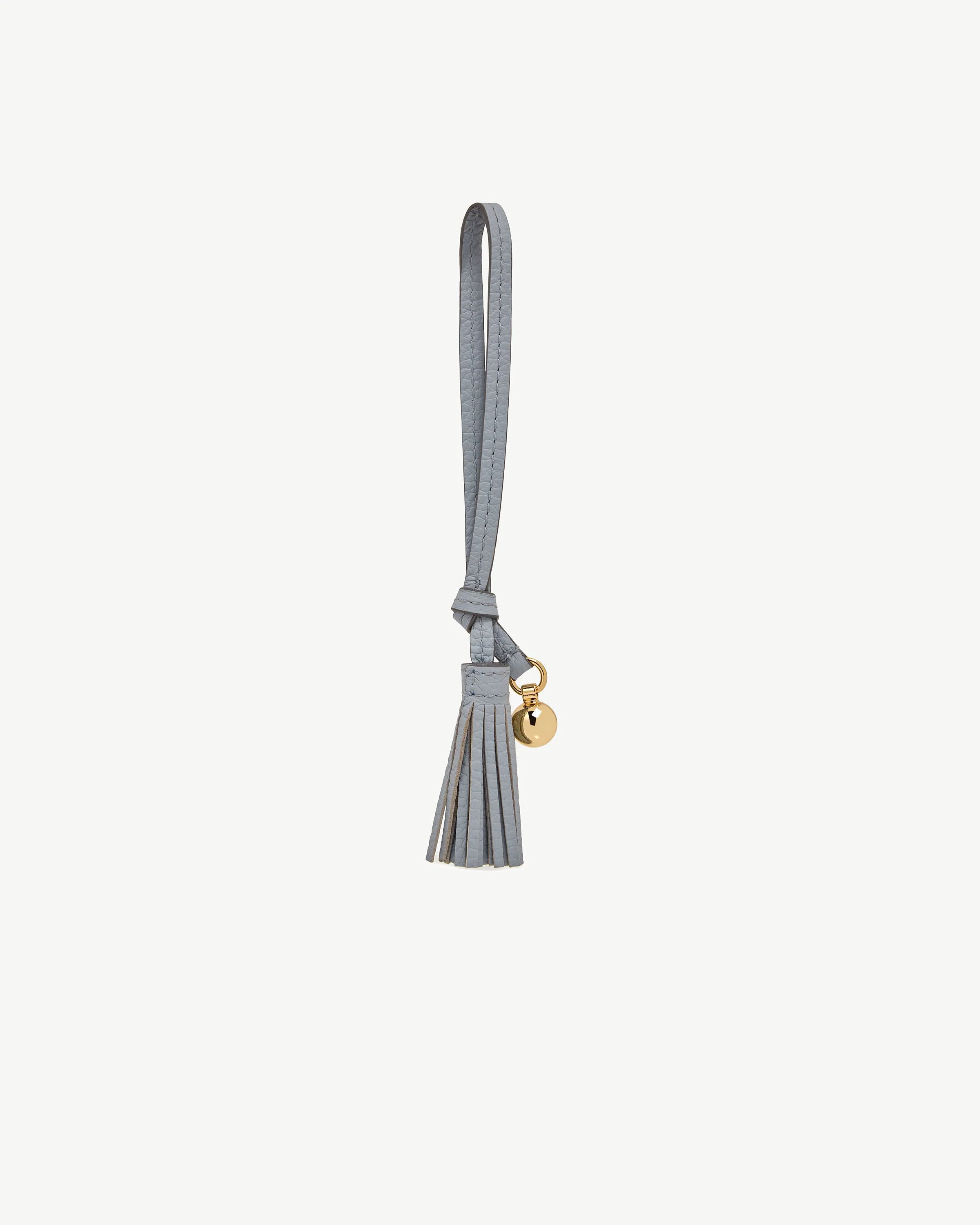 Tassel Charm - Dusky Blue