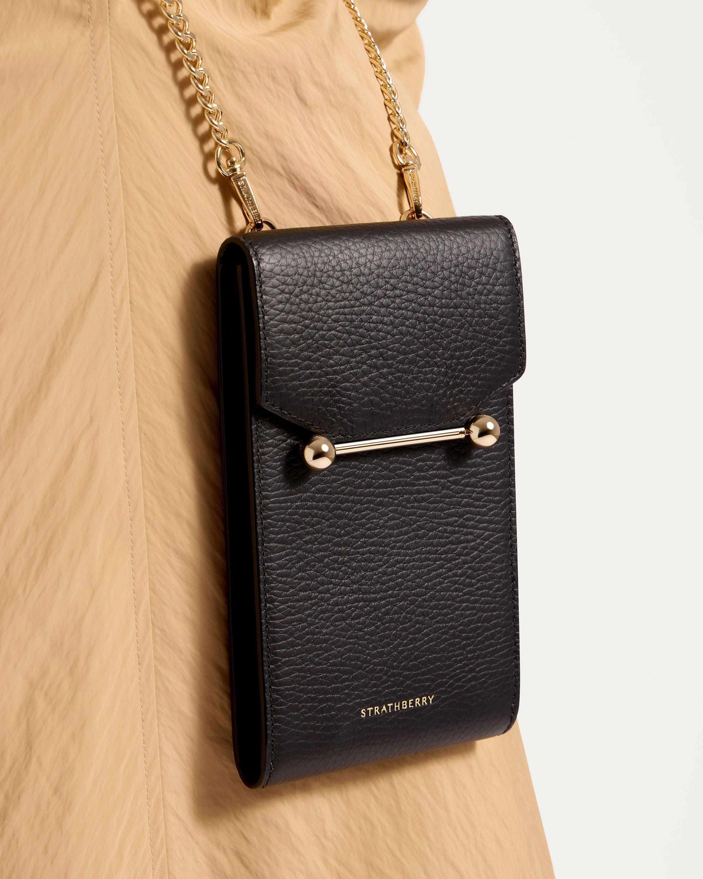 Mosaic Phone Pouch - Black