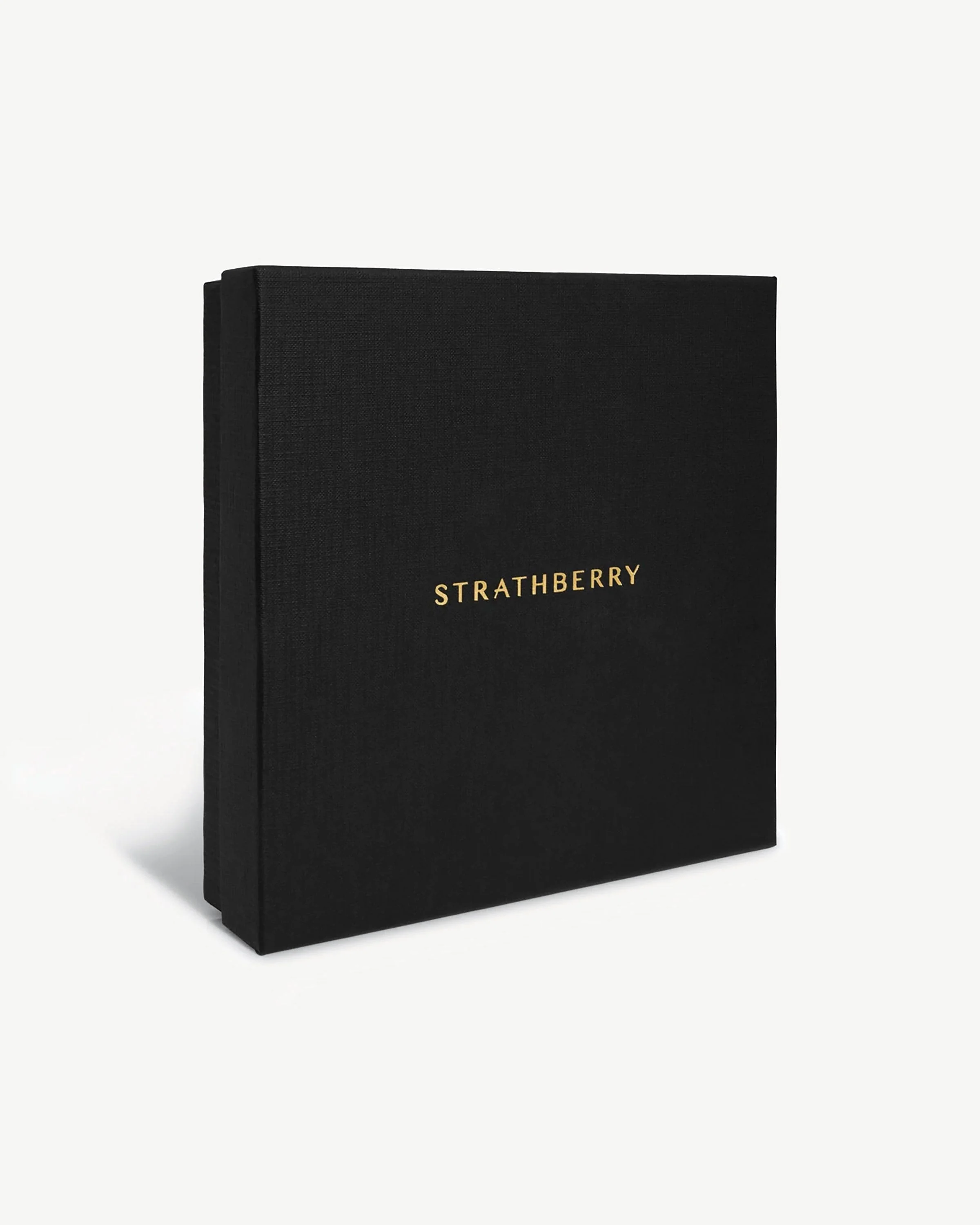 Strathberry Monogram Thin Buckle Belt - Macadamia