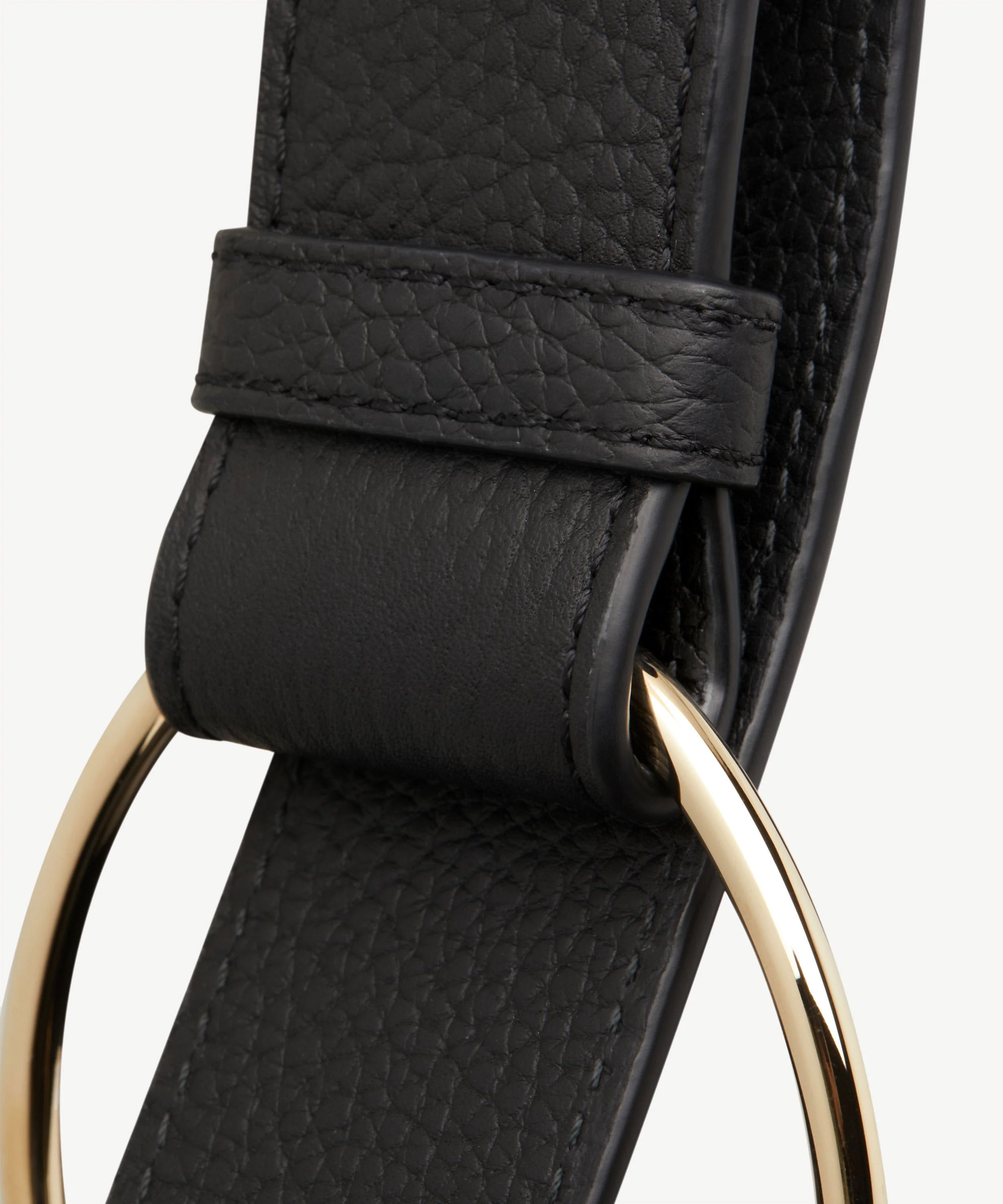 Lana Midi Bucket Bag - Black