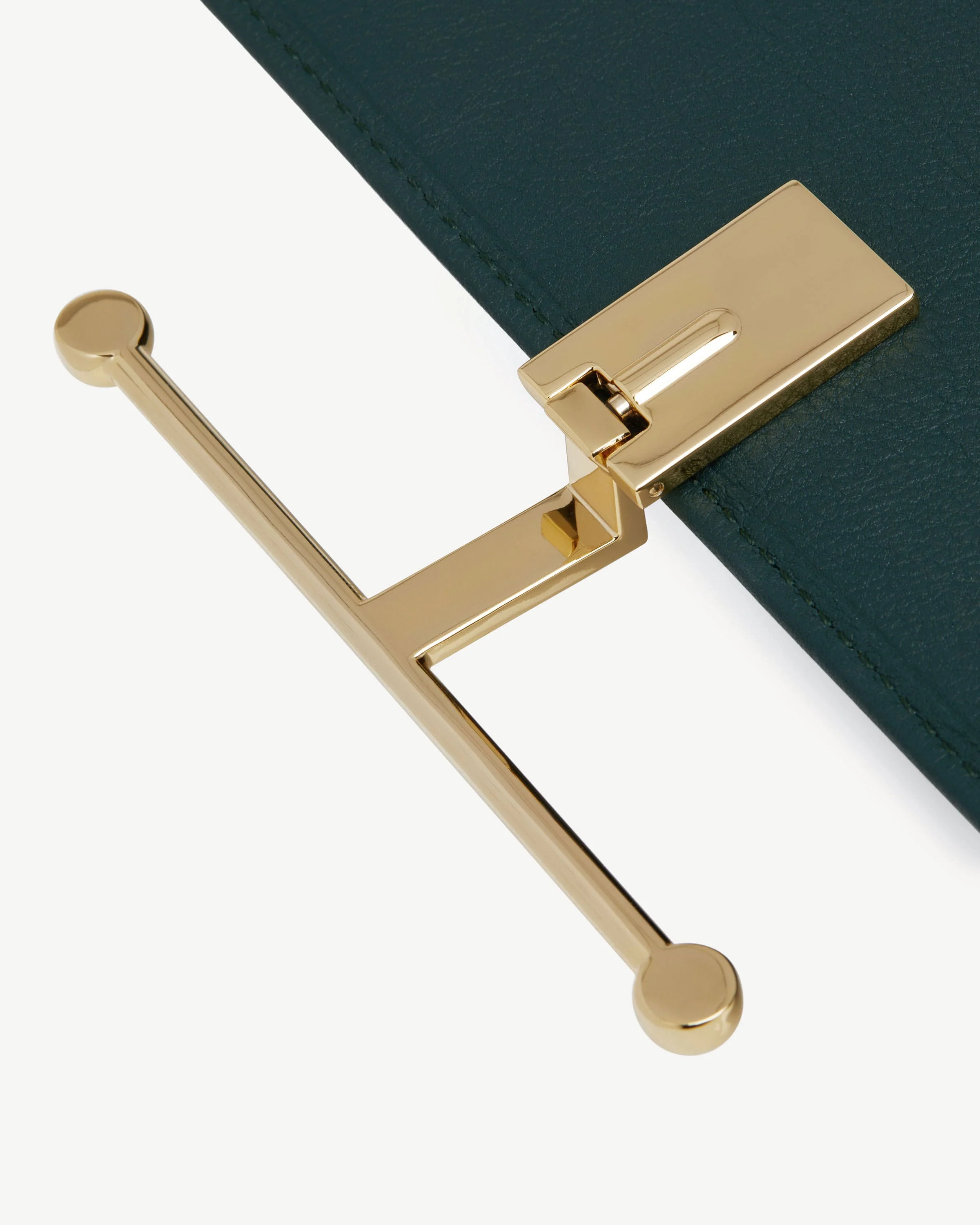 Large Melville Street Wallet - Bottle Green