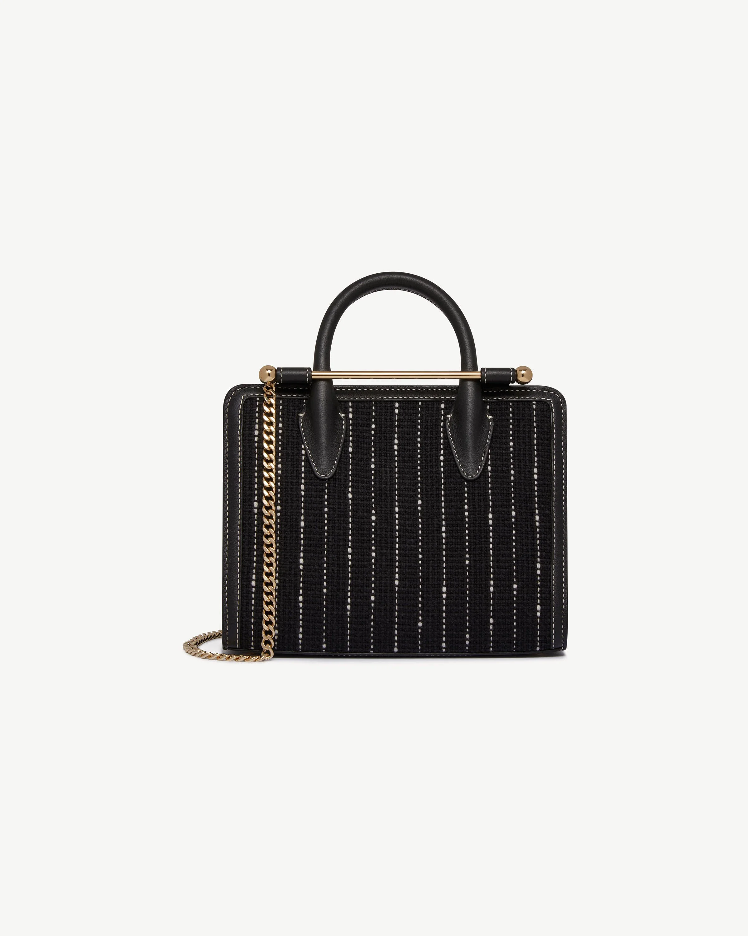 Mini Tote - Black Tweed