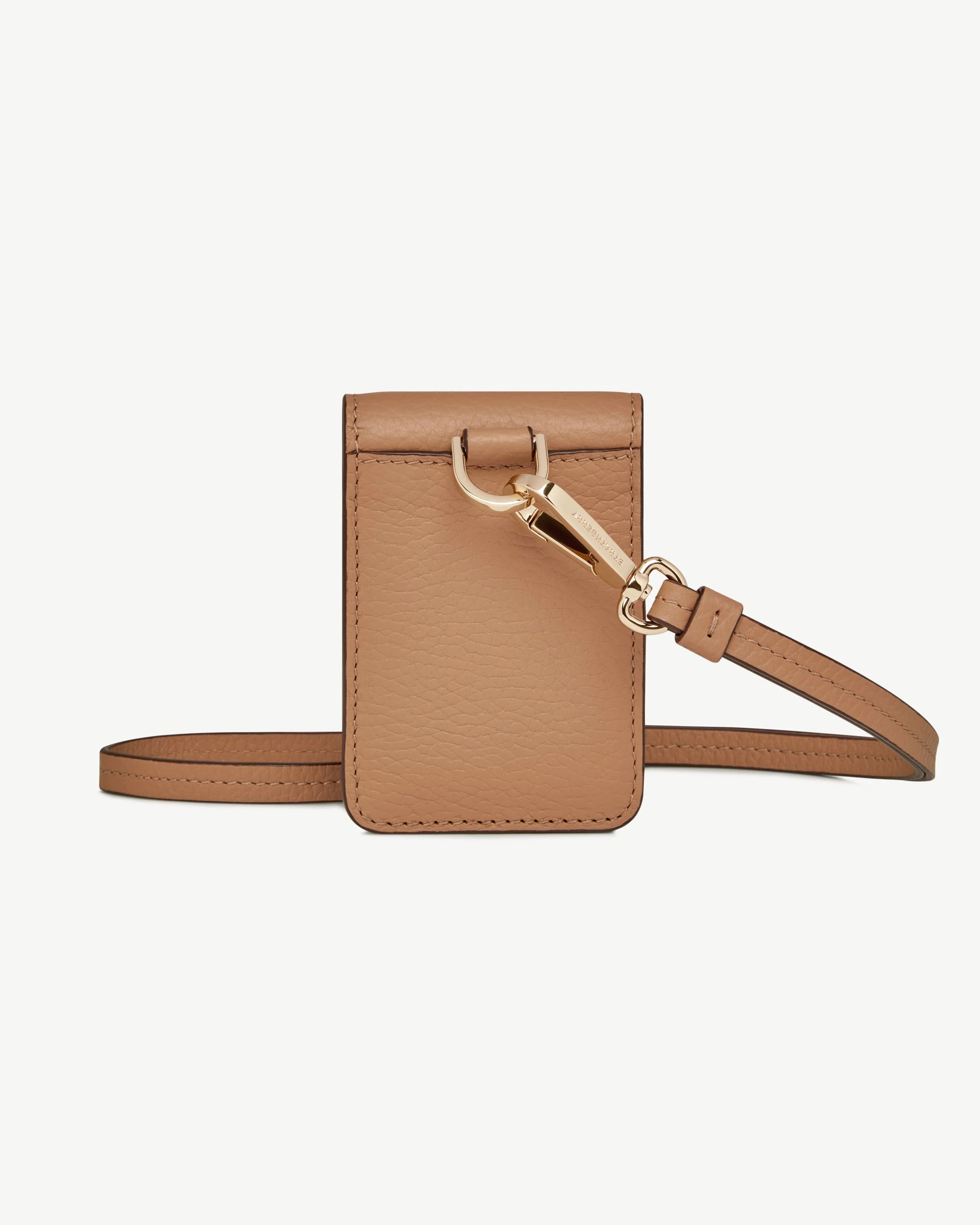 Mosaic Cardholder with Strap - Caramel