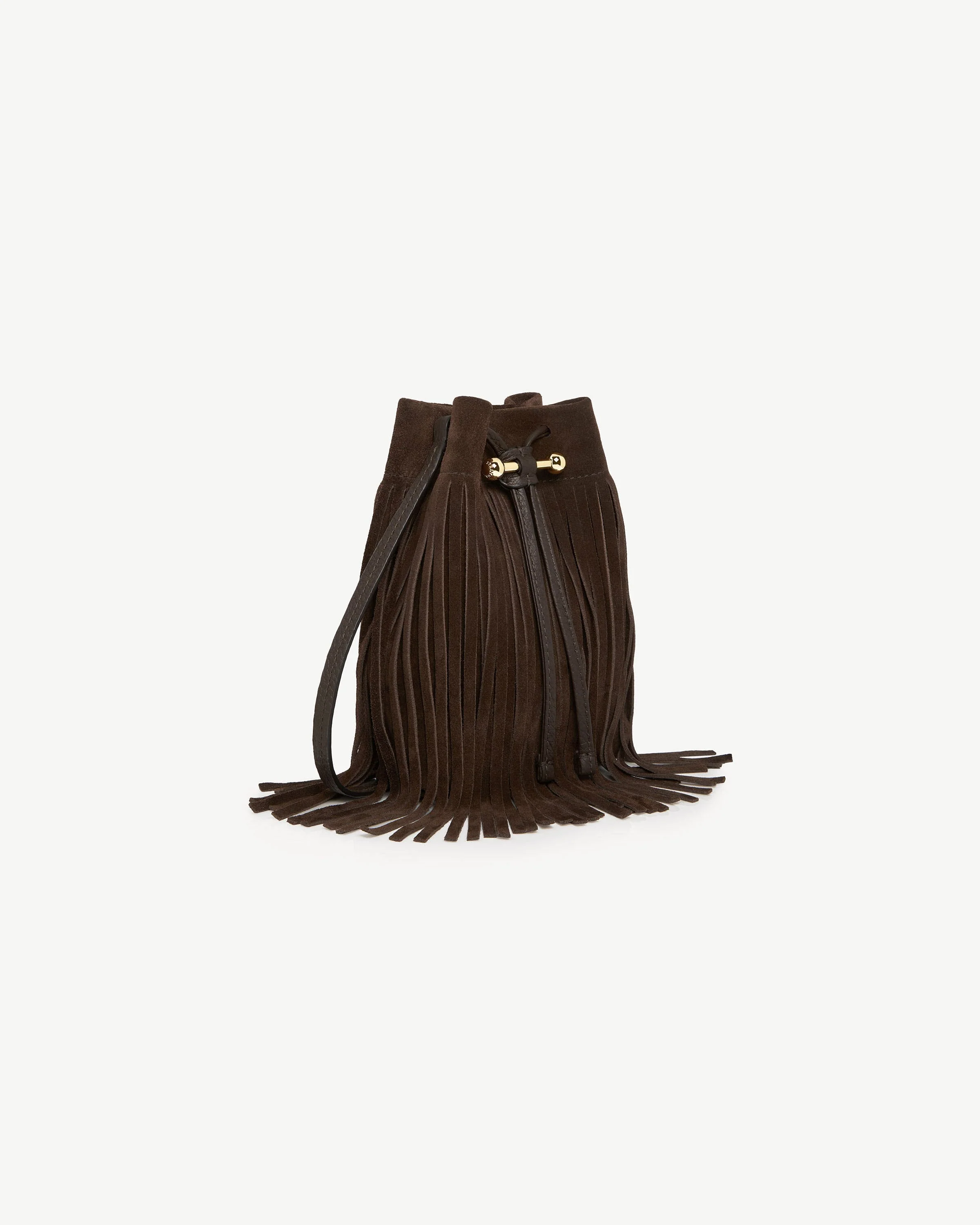 Osette Midi Pouch - Cinq a Sept Chocolate Fringe