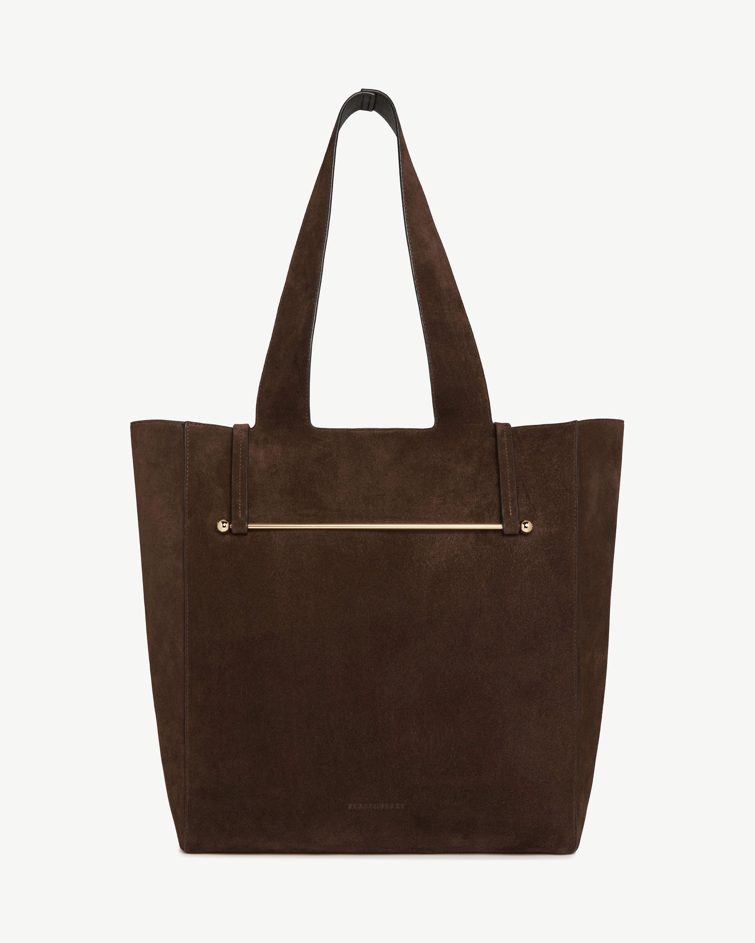 Melody Tote - Chocolate Suede