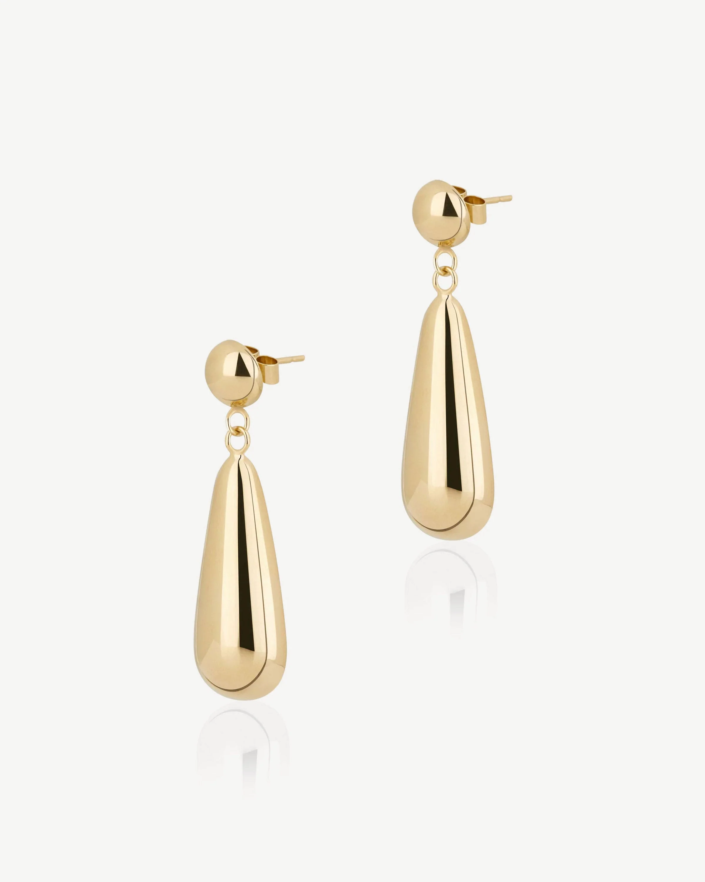 Jasmine Earrings - 24 Carat Gold Gilded