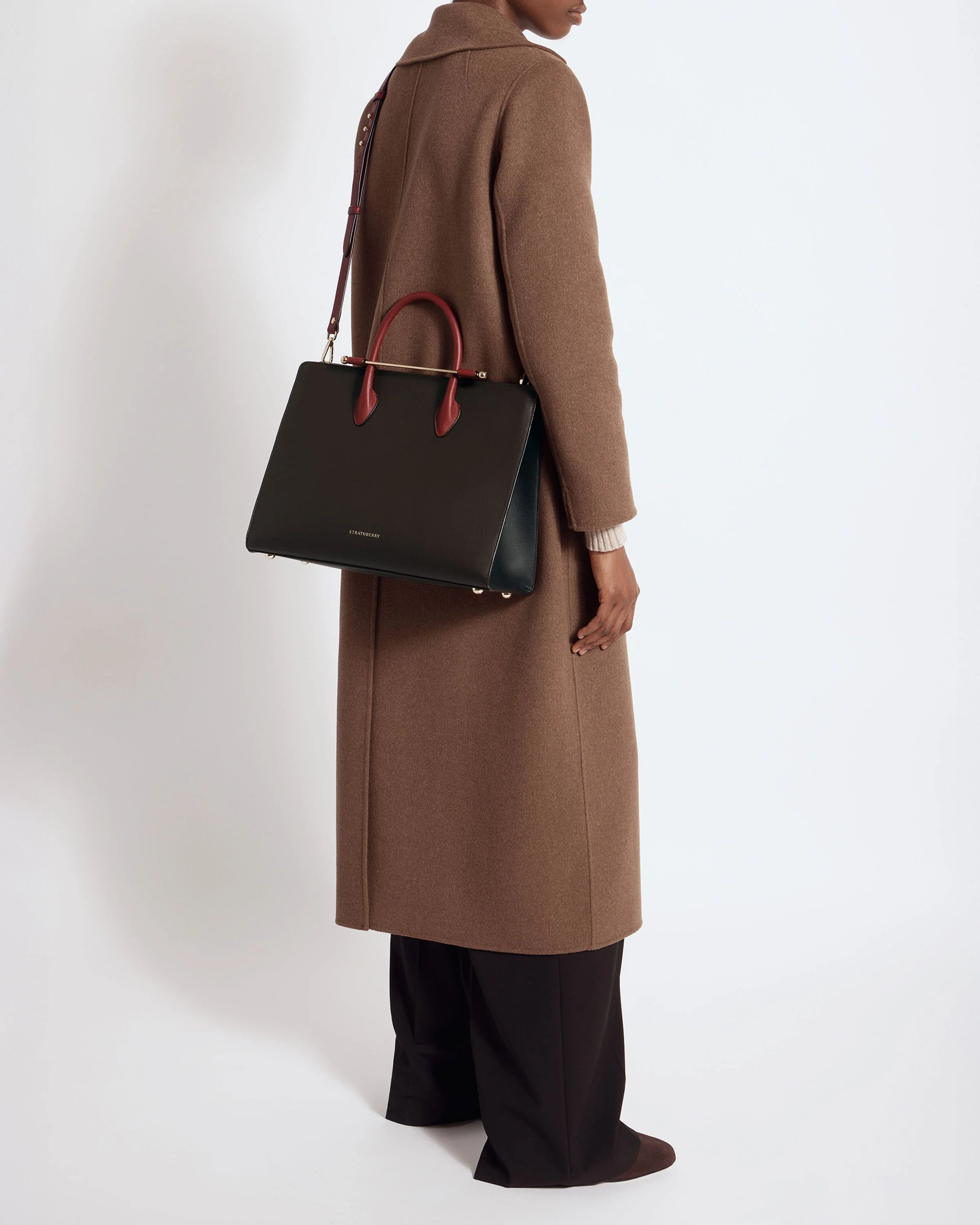 Tote - Espresso/Oxblood/Black