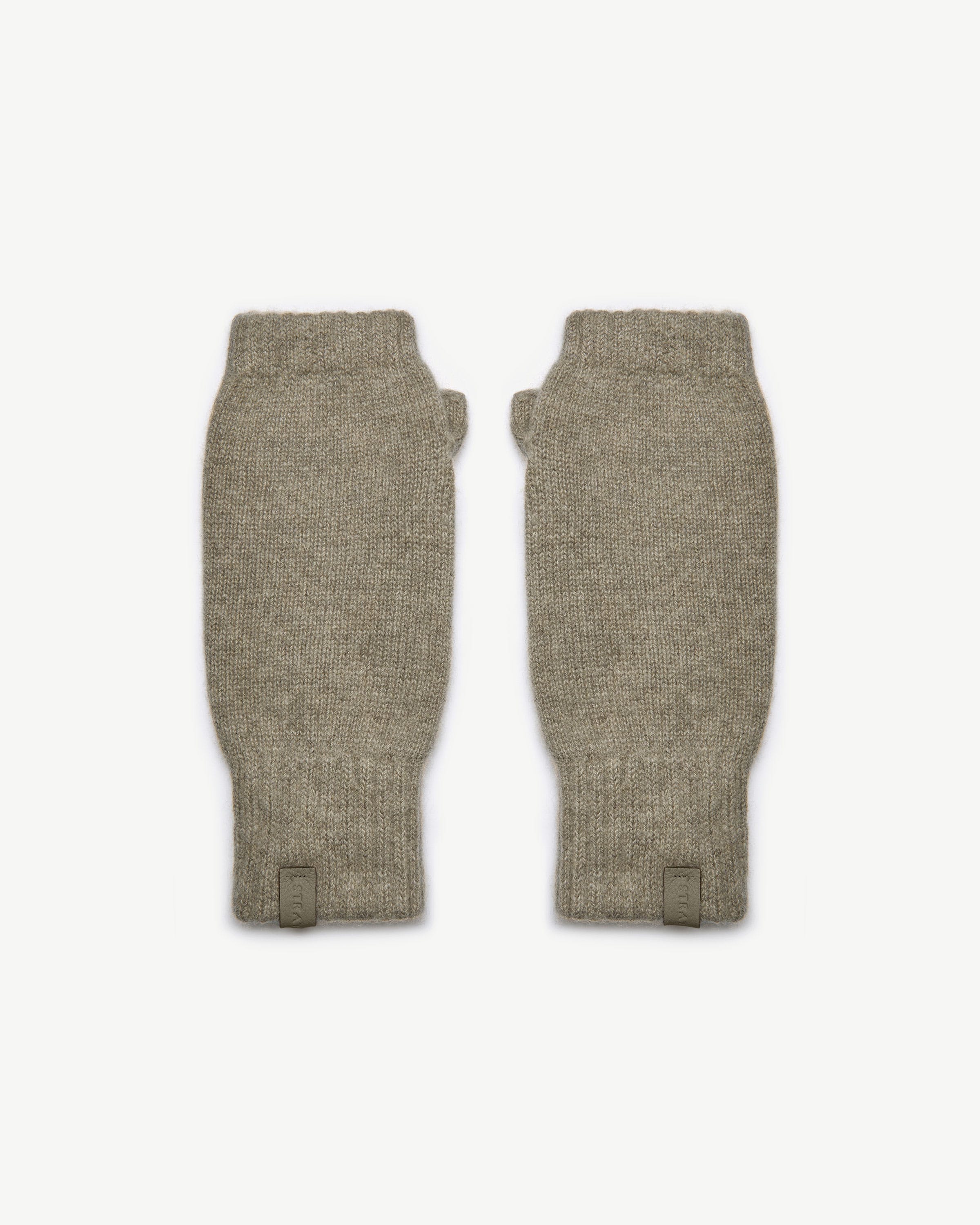 Westray Fingerless Cashmere Gloves - Sage