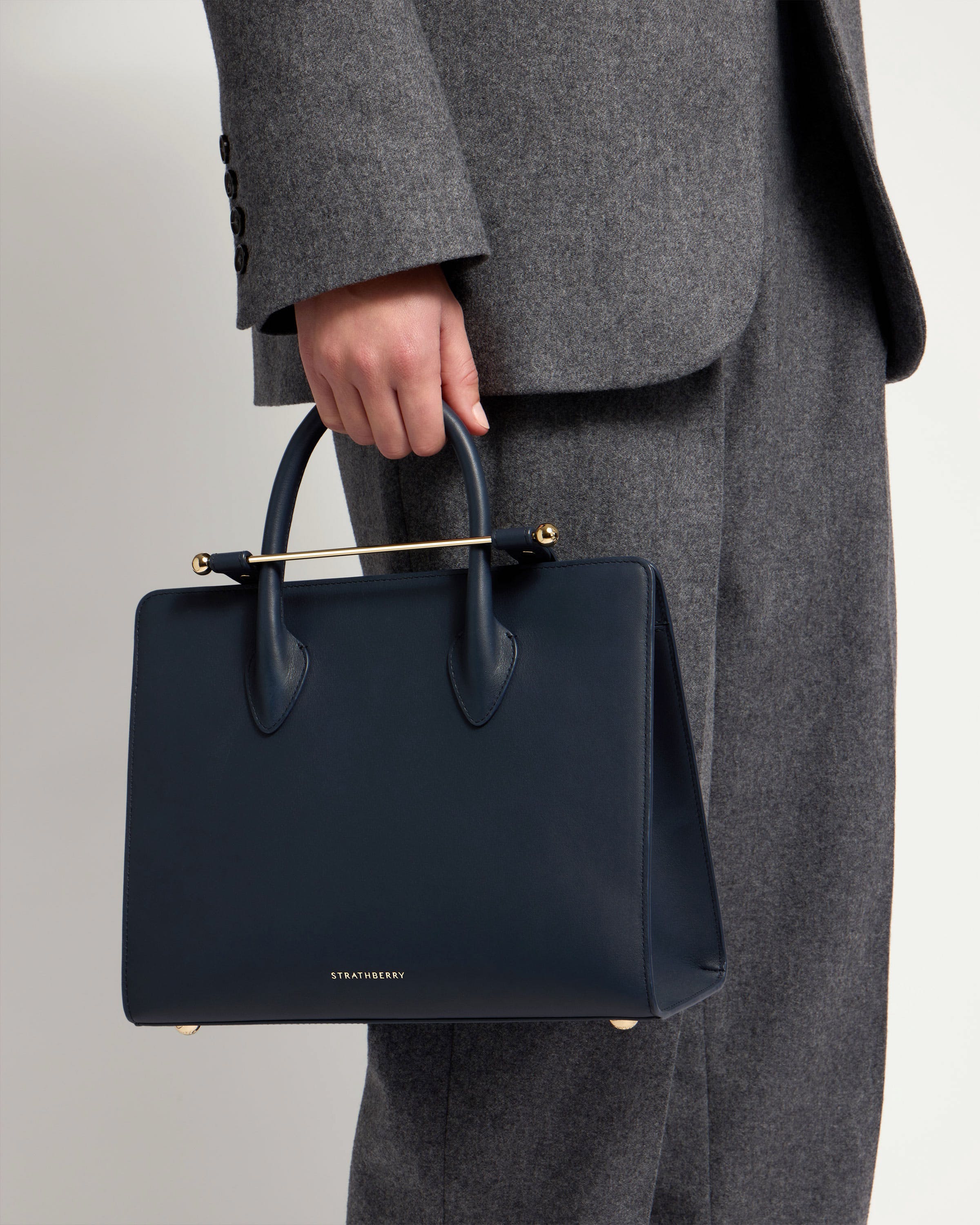 Midi Tote - Marine Blue