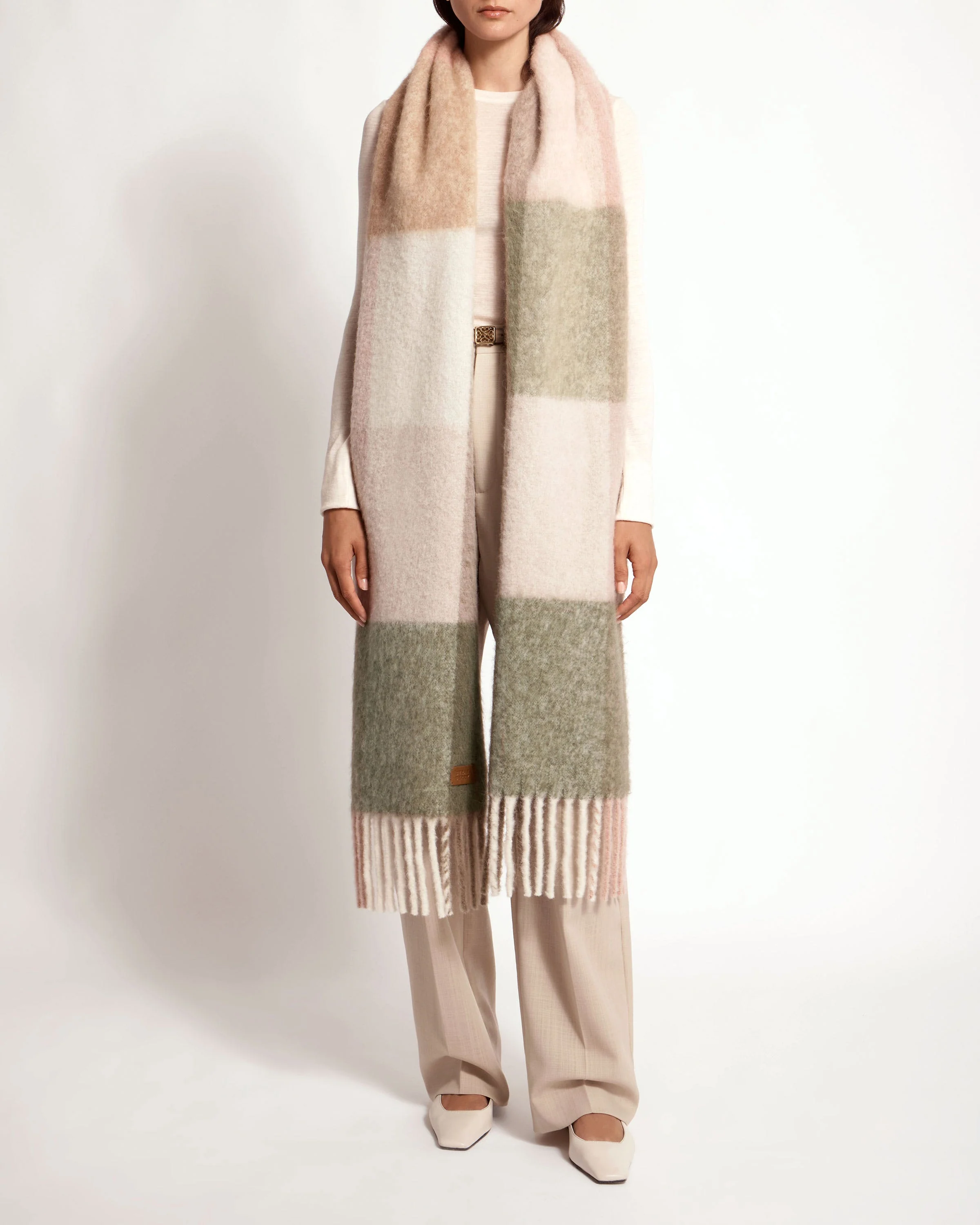 Graph Scarf - Sage Mix