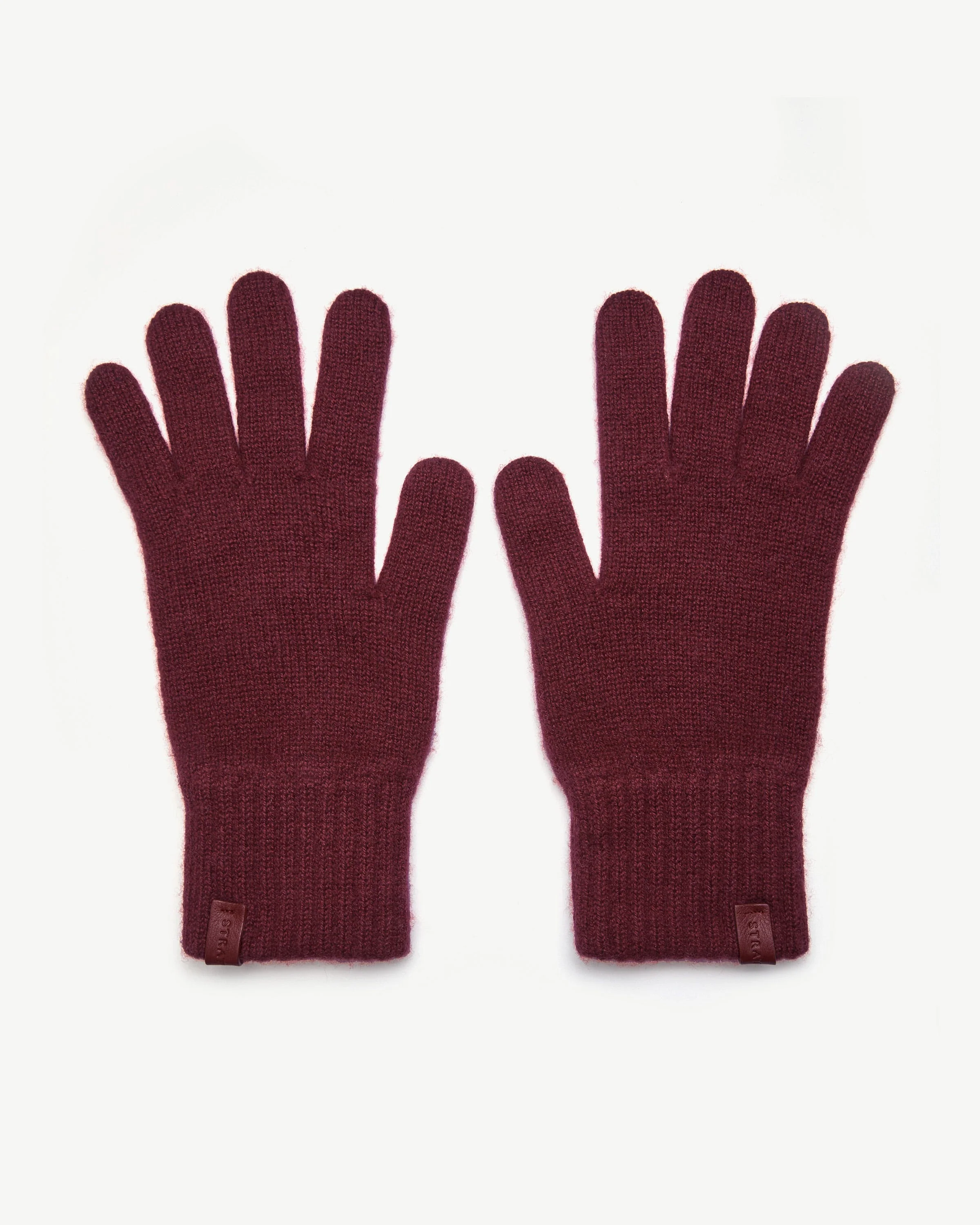 Westray Cashmere Gloves - Oxblood