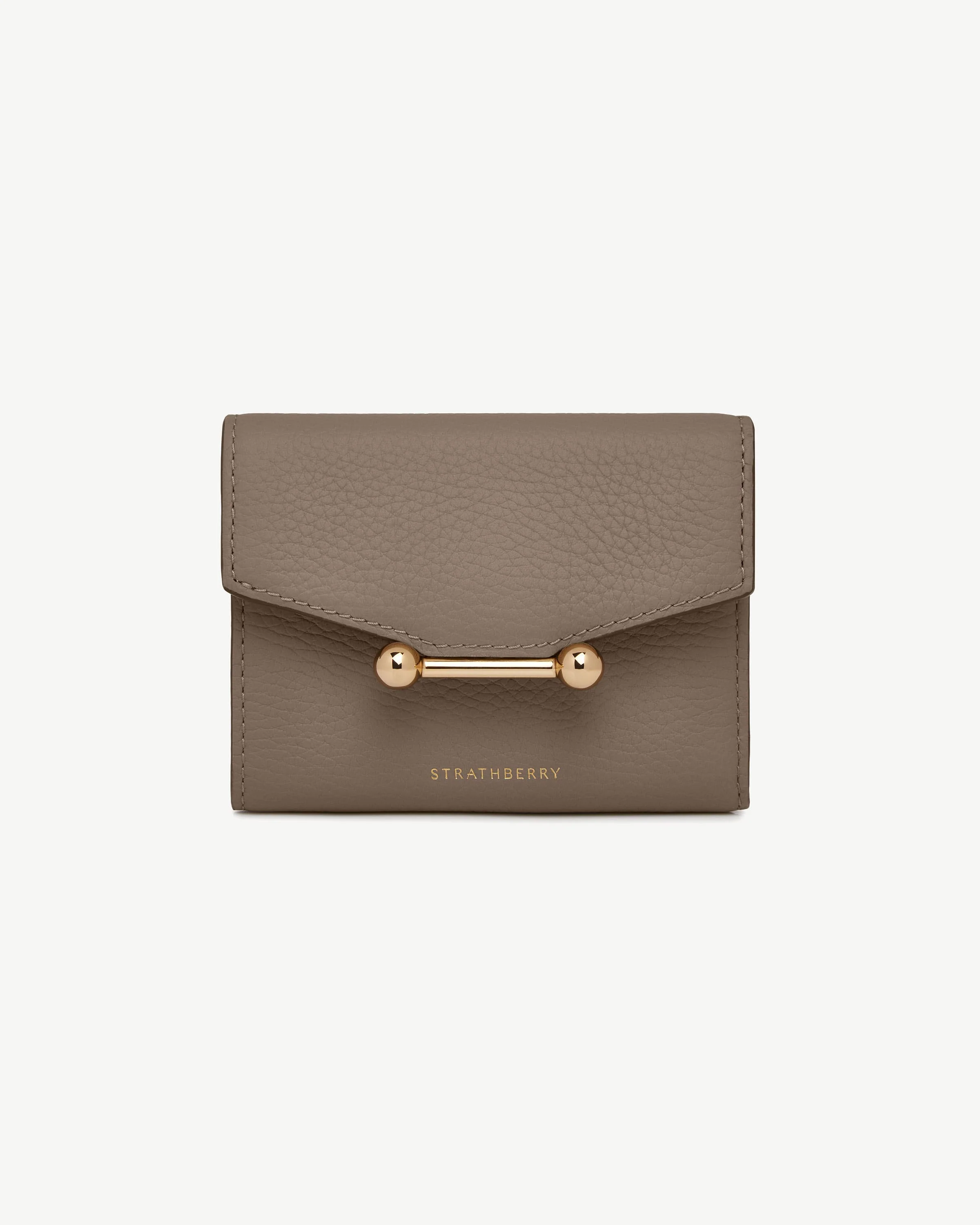 Mosaic Trifold Wallet - Taupe