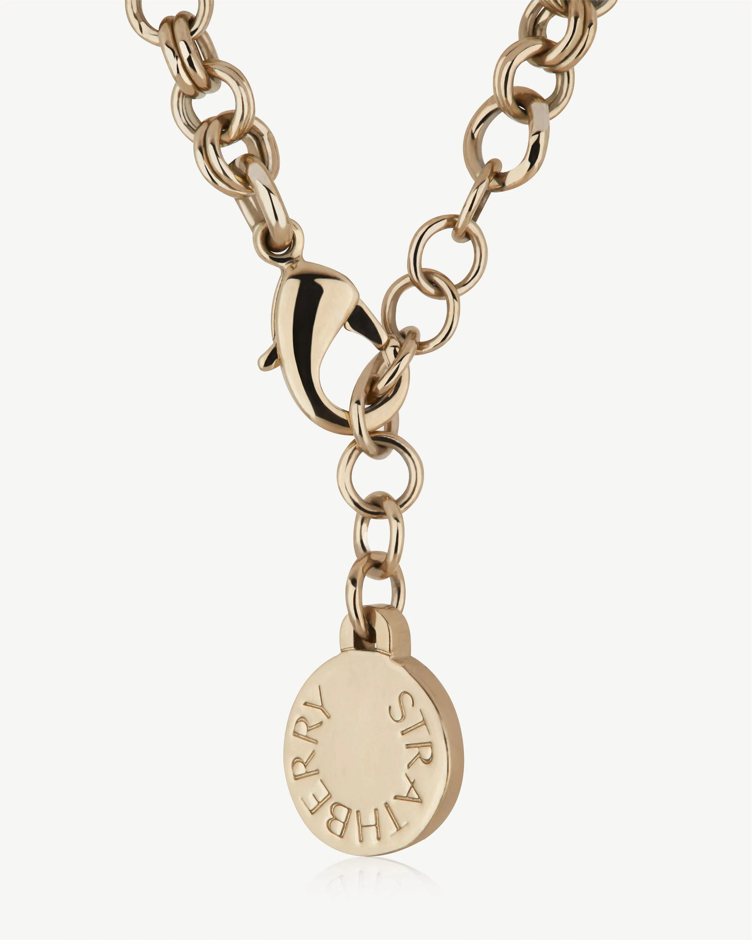 Mosaic Pendant Necklace - 22 Carat Gold Gilded