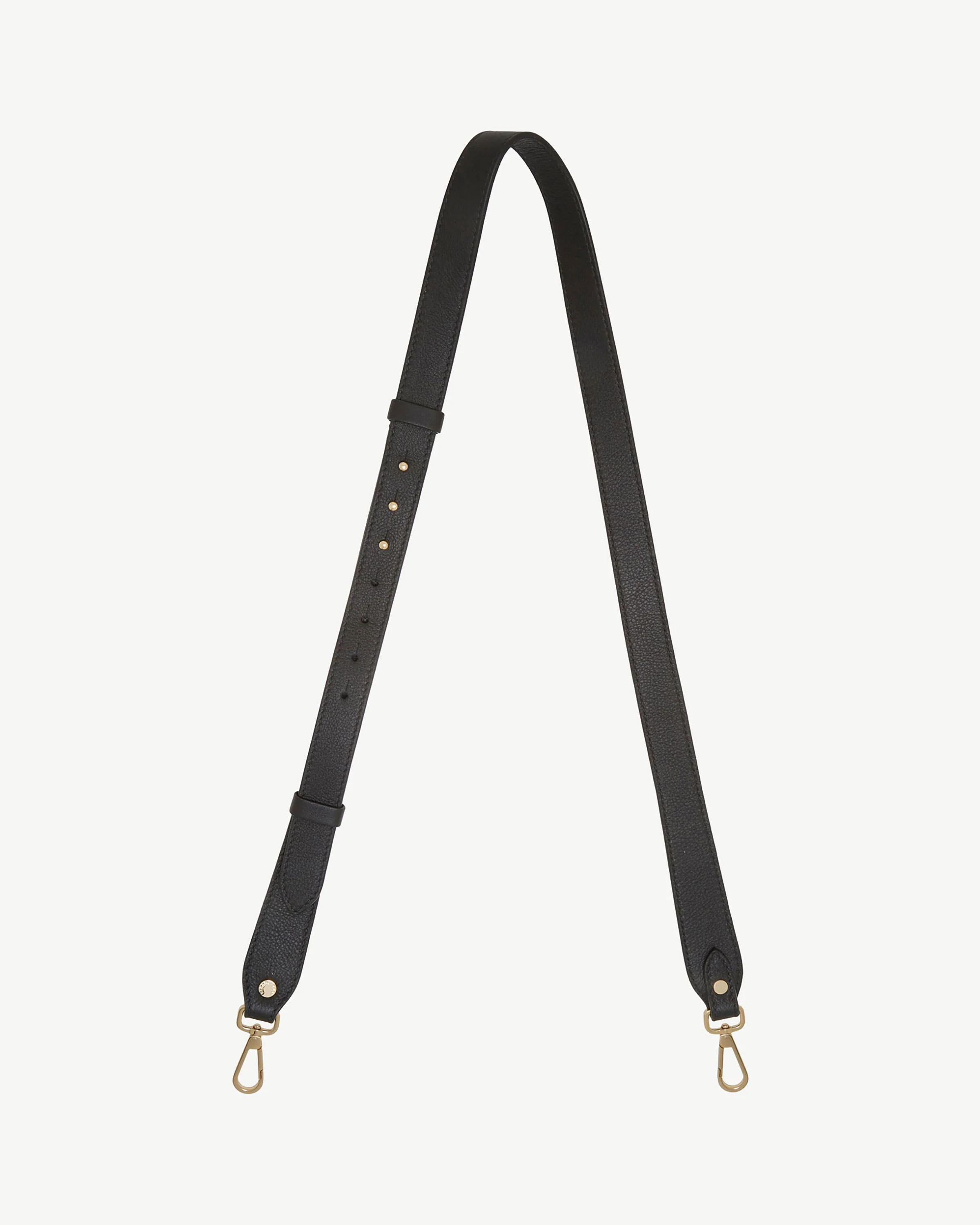 Adjustable Leather Strap - Black
