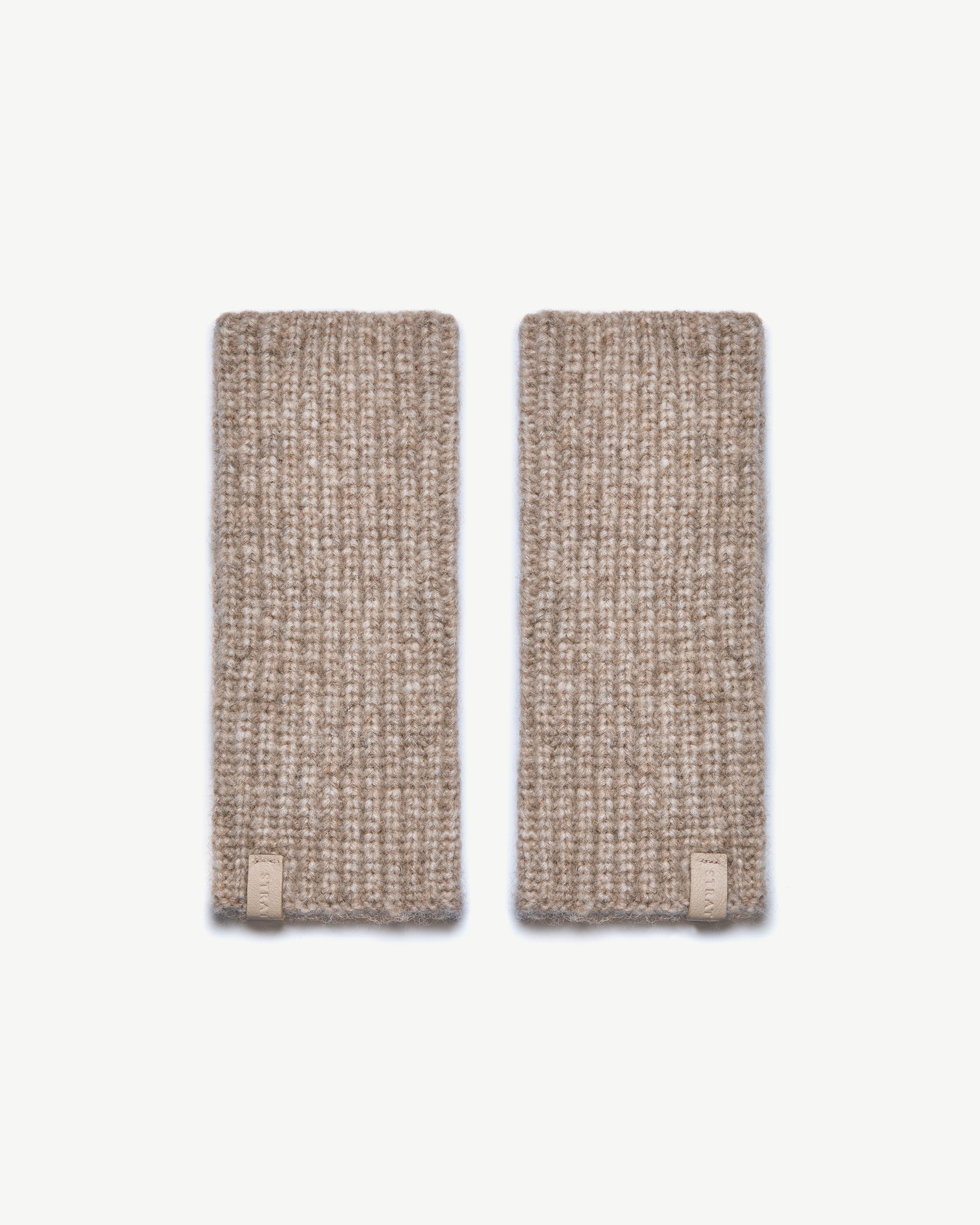 Ember Wrist Warmers - Oat