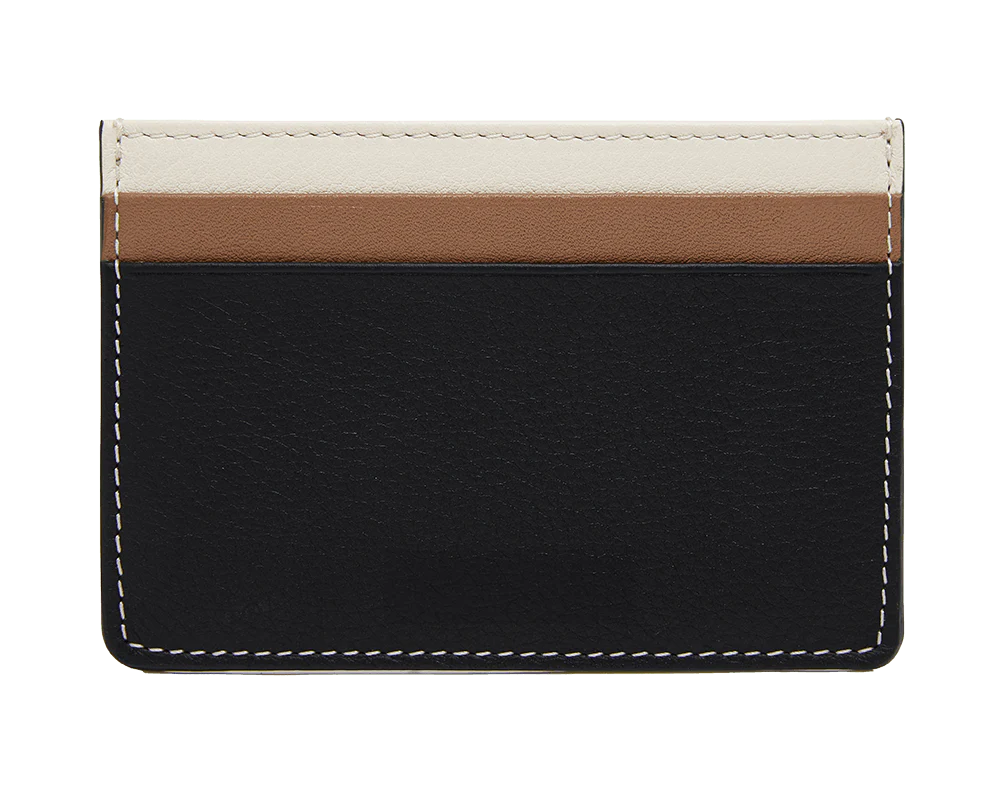 Cardholder - Black/Clay/White