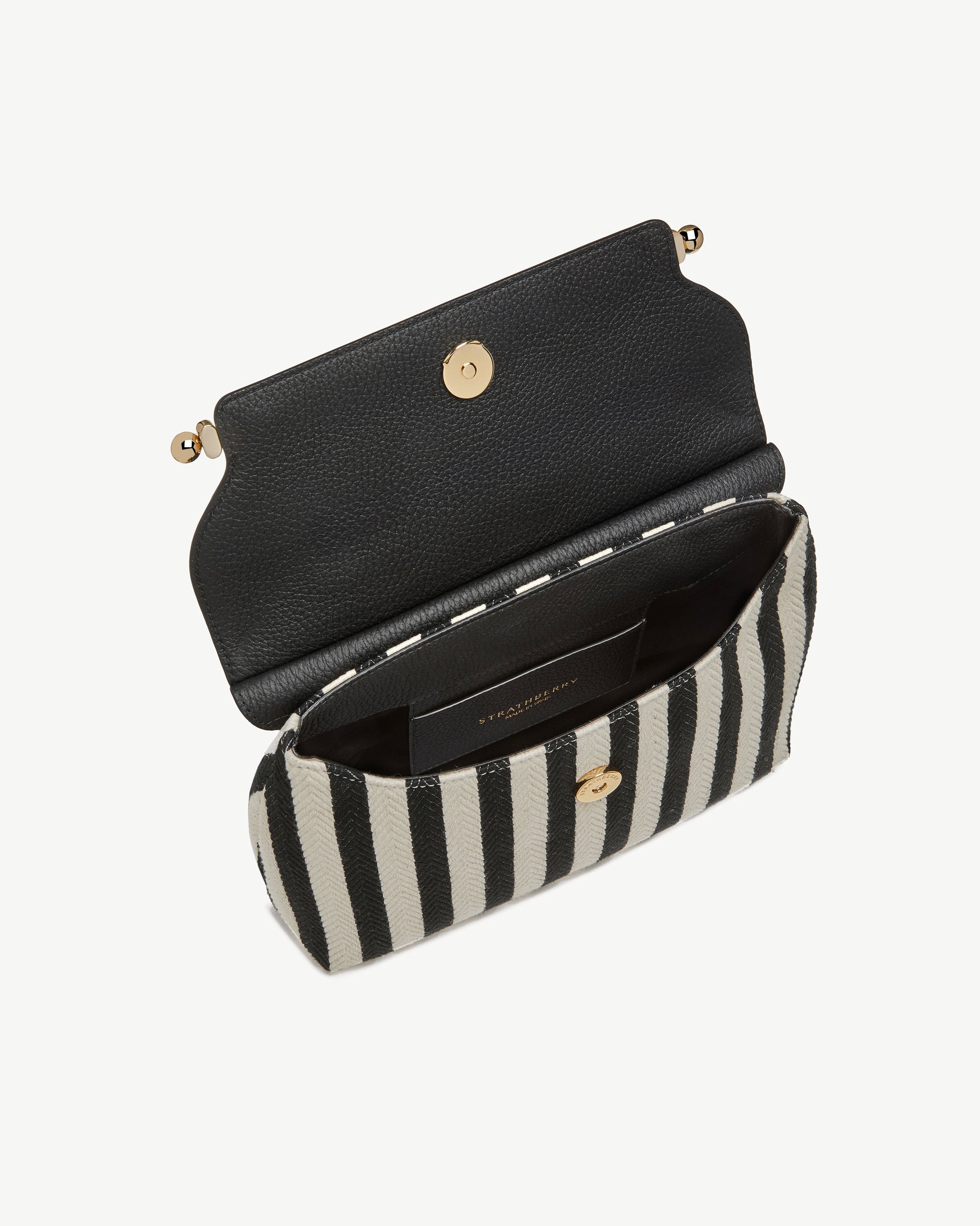 Casual Stylist - Striped Canvas Black