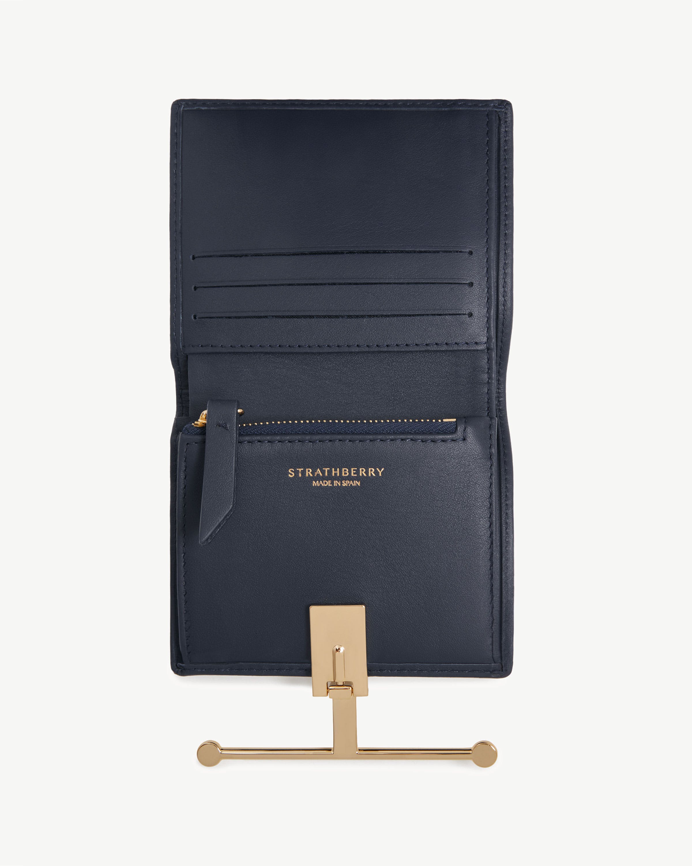 Melville Street Wallet - Marine Blue