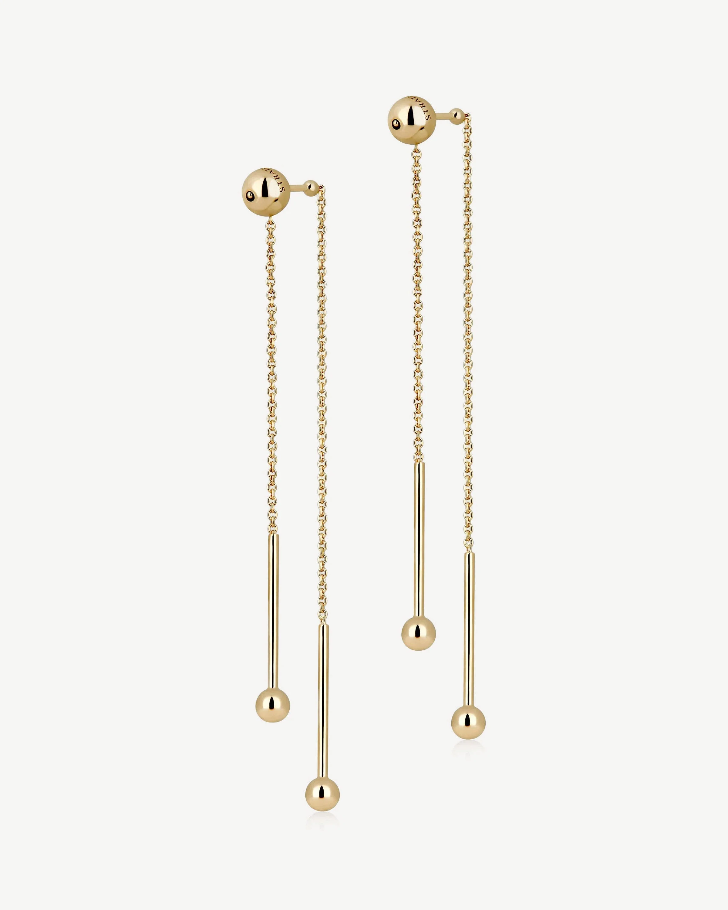Essential Earrings - 22 Carat Gold Gilded