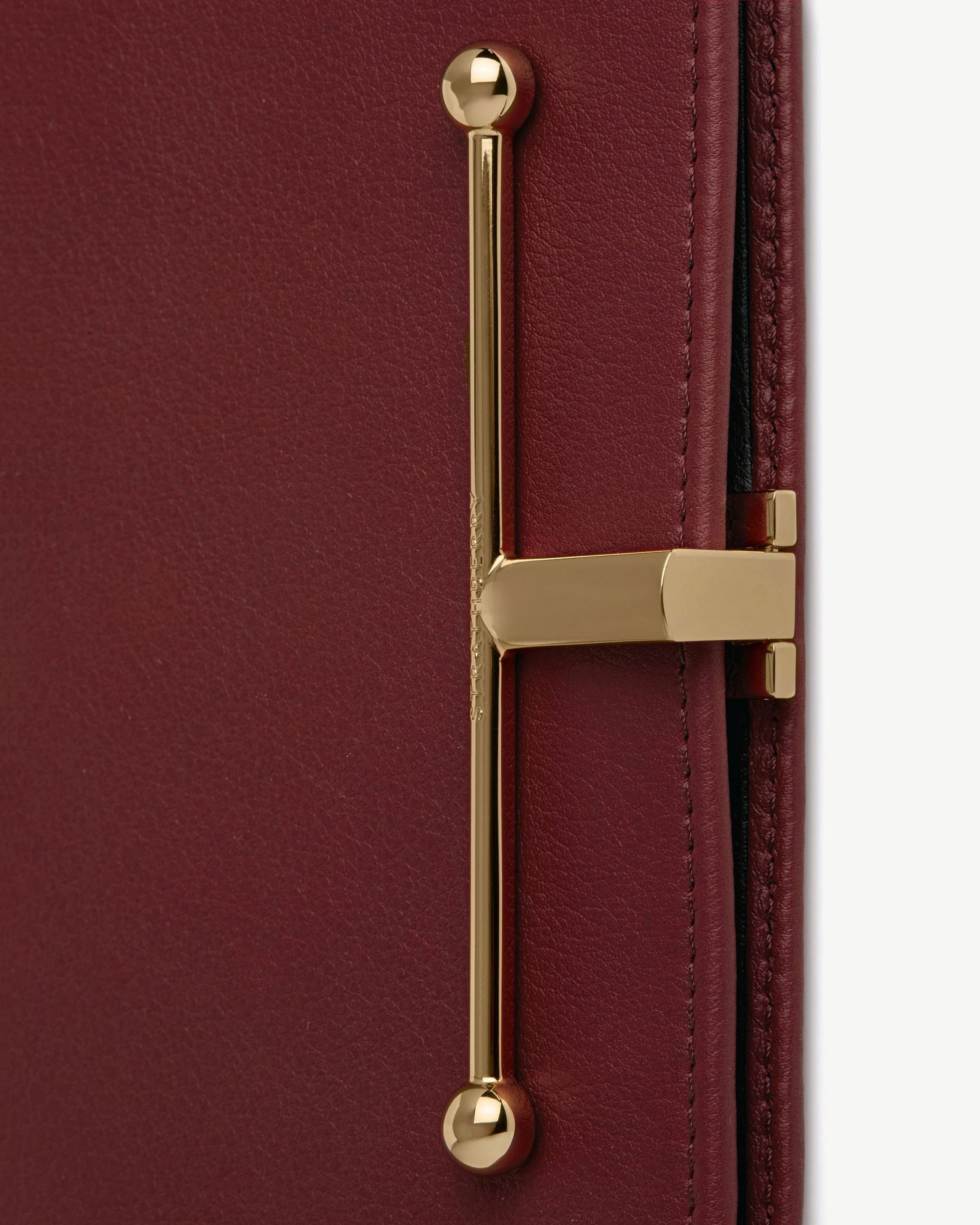 Large Melville Street Wallet - Oxblood/Espresso