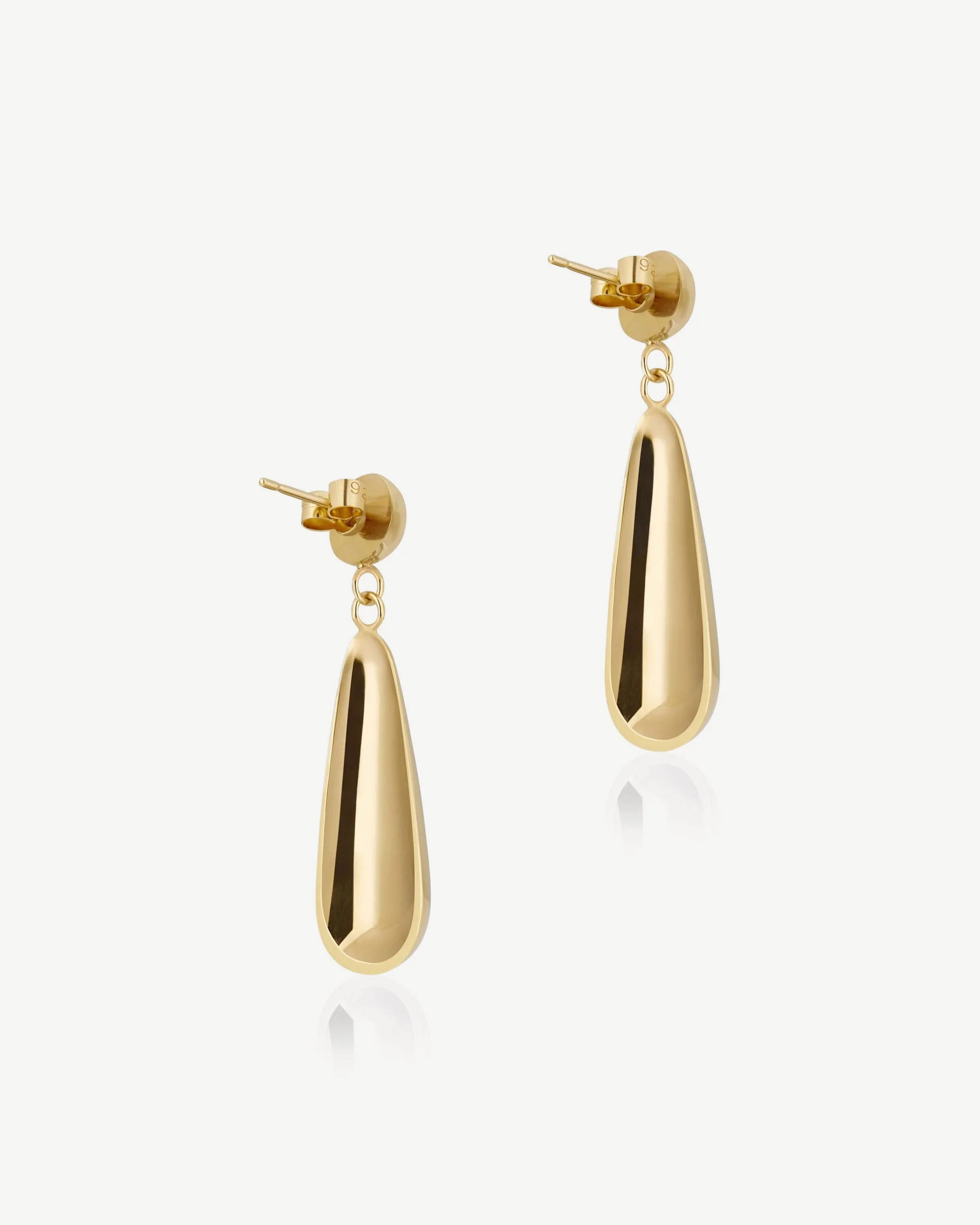 Jasmine Earrings - 24 Carat Gold Gilded