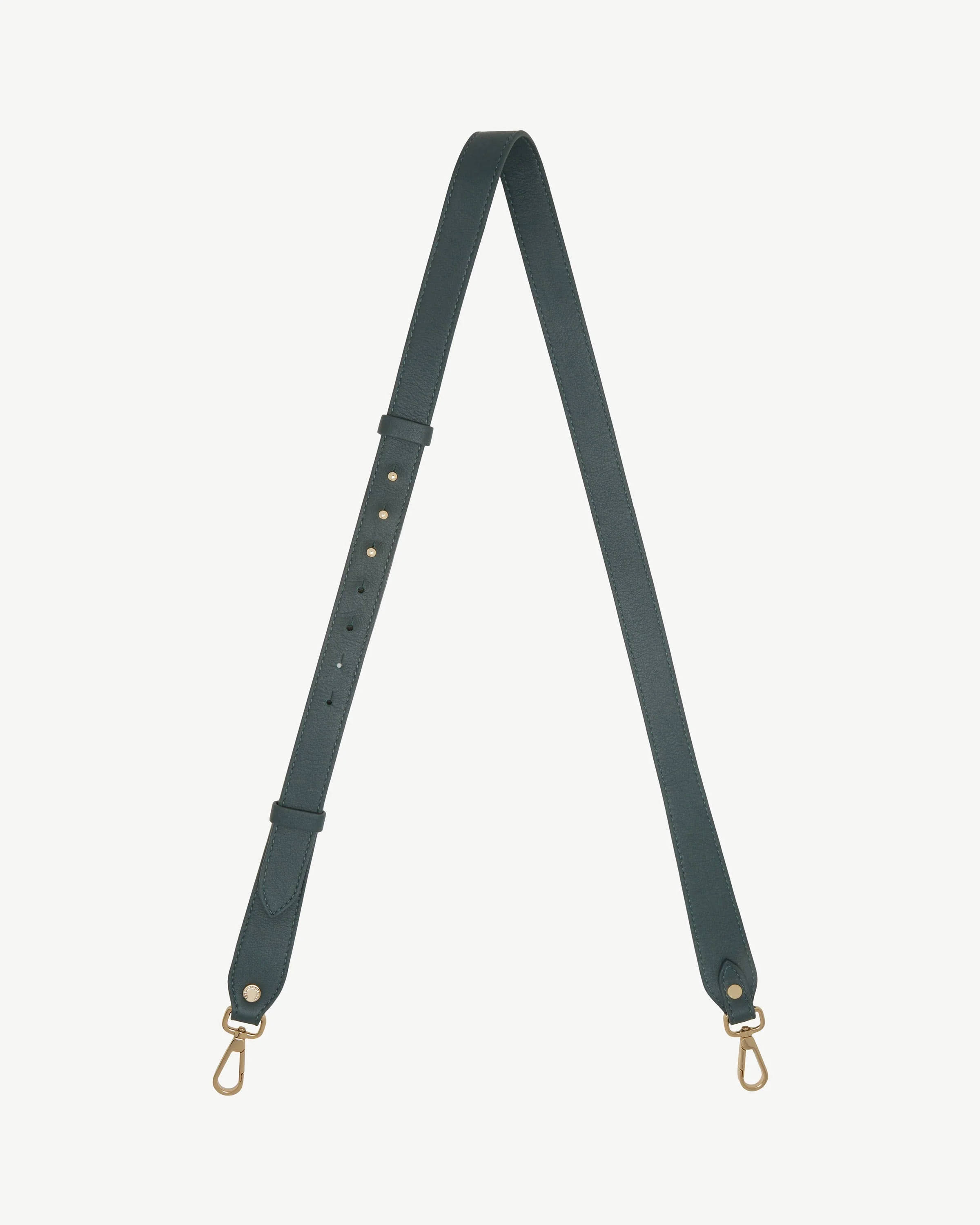 Adjustable Leather Strap - Bottle Green