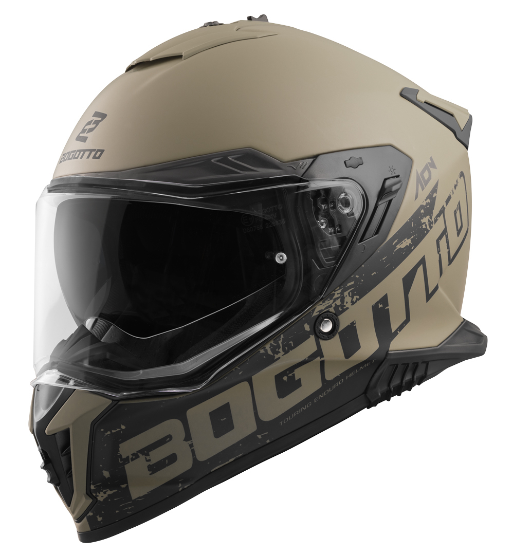 Bogotto FG-601 Duo Fiberglass Enduro Helmet