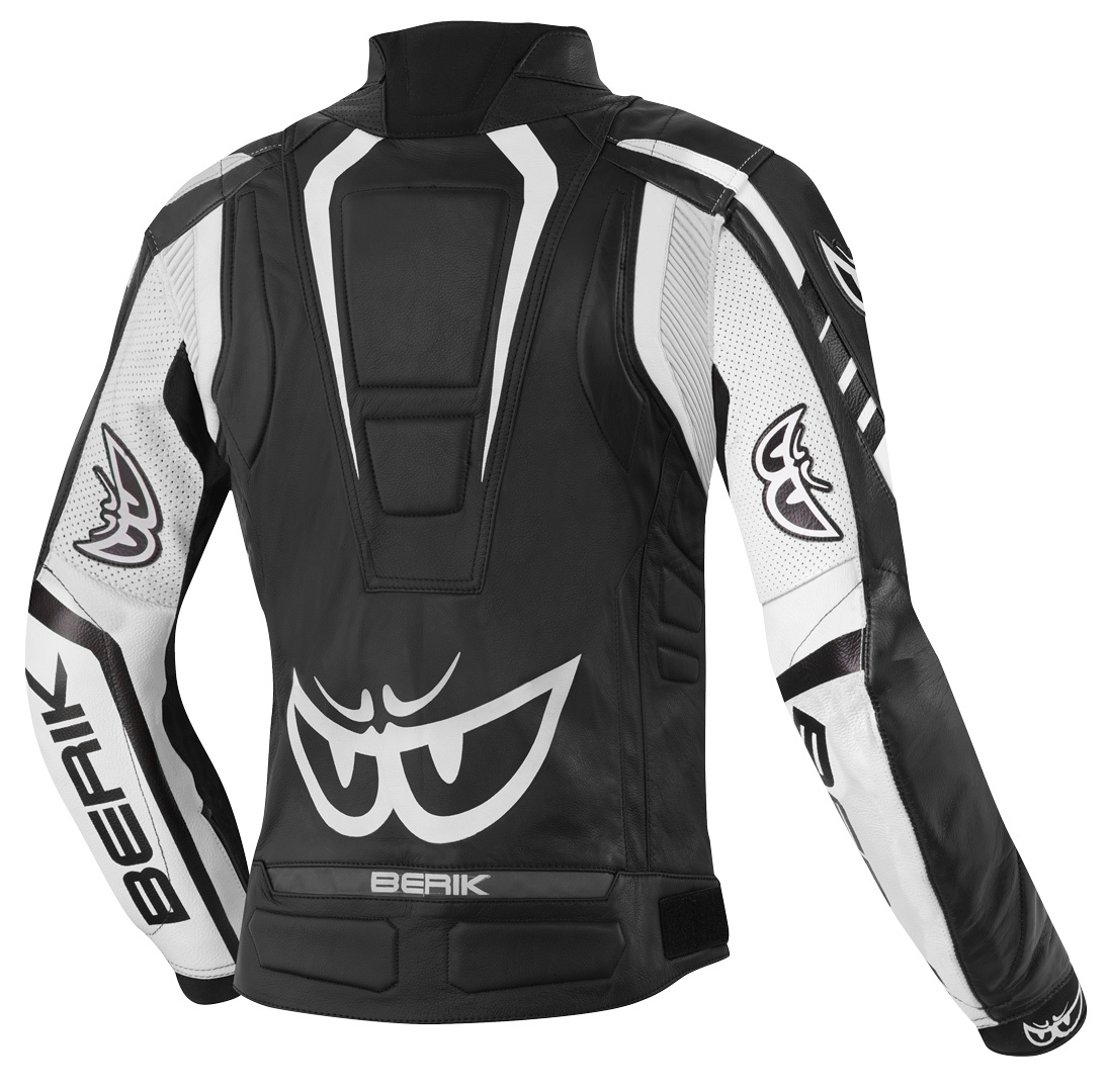 Berik Striper Ladies Motorcycle Leather Jacket