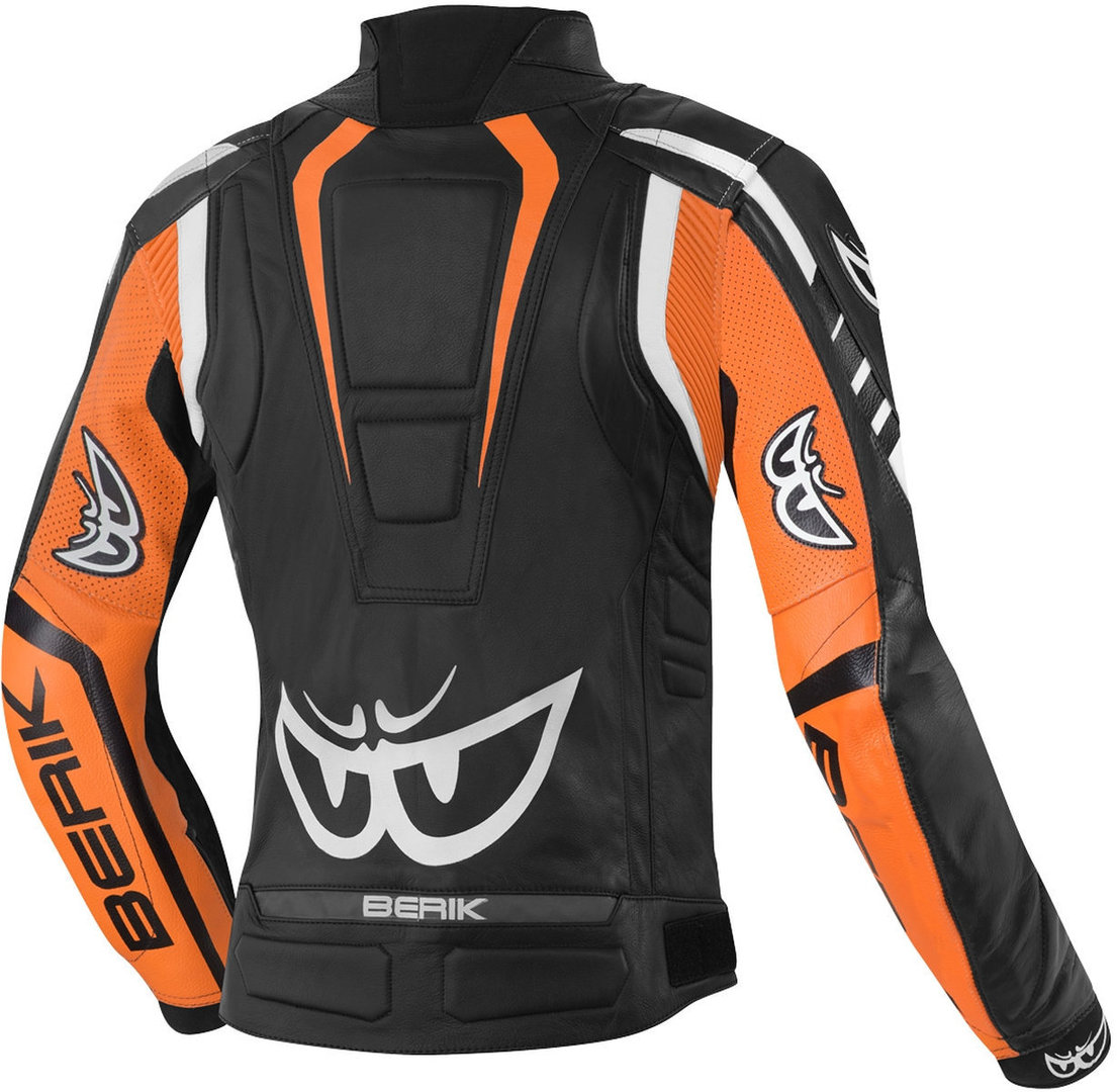 Berik Striper Ladies Motorcycle Leather Jacket
