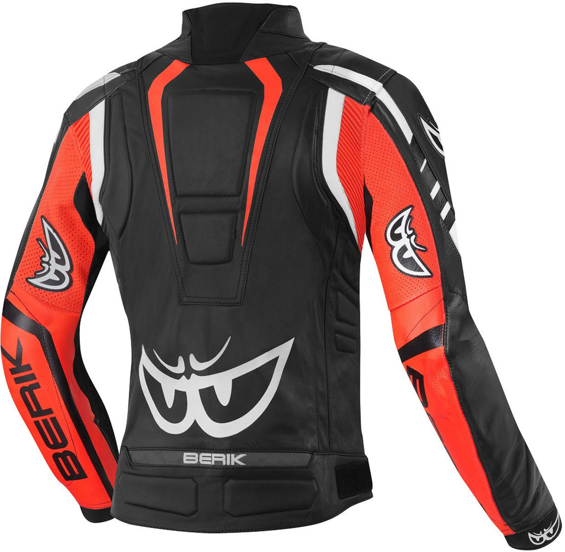 Berik Striper Ladies Motorcycle Leather Jacket