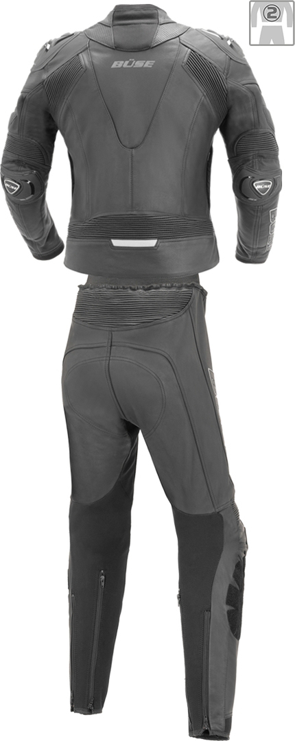 Büse Assen Two Piece Ladies Motorcycle Leather Suit