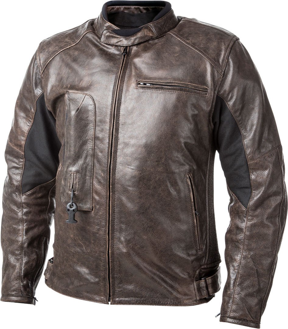 Helite Roadster Airbag Motorcycle Leather Jacket