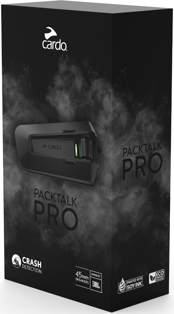 Cardo Packtalk PRO Communication System Single Pack