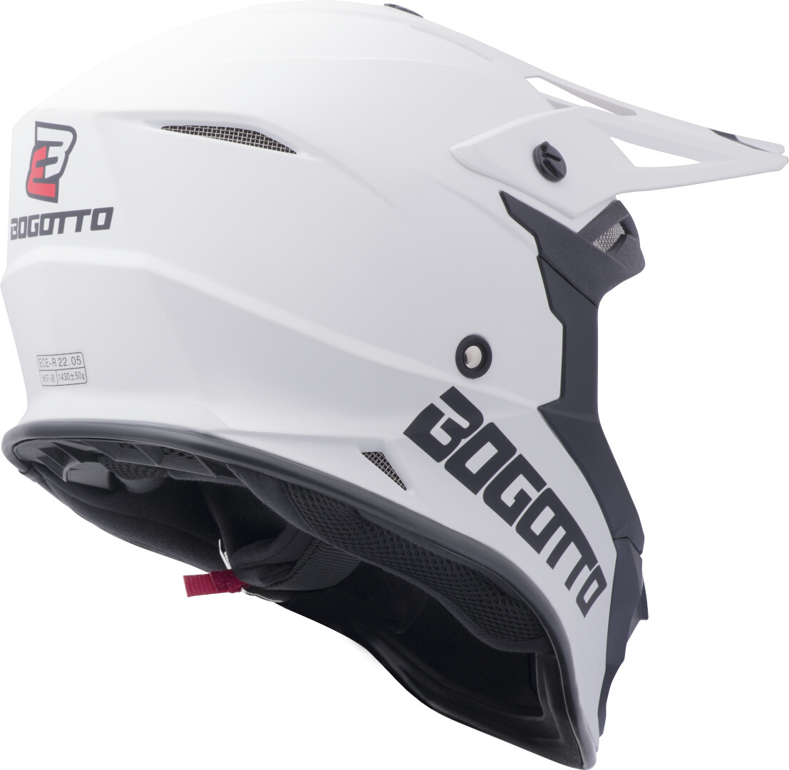 Bogotto V337 Solid Motocross Helmet