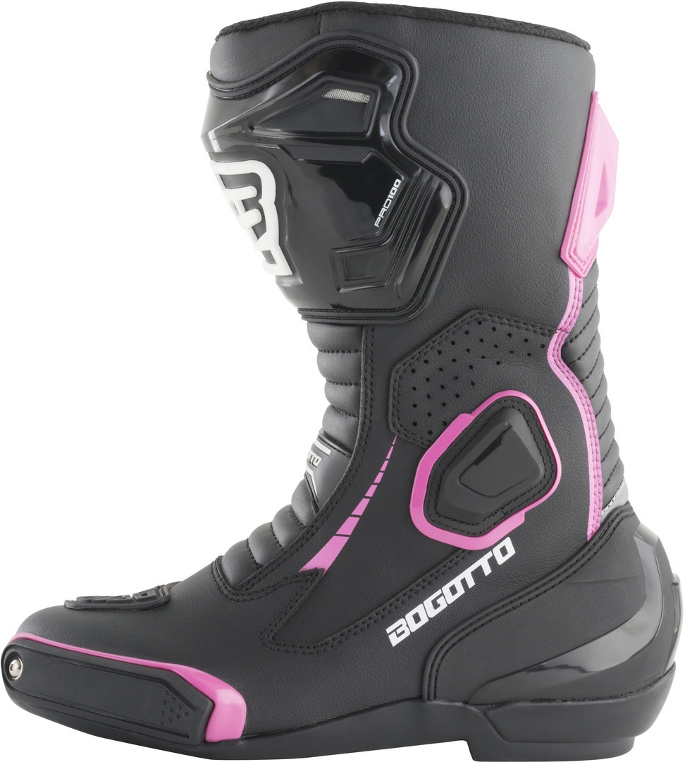Bogotto Carta Race perforated Ladies Motorcycle Boots