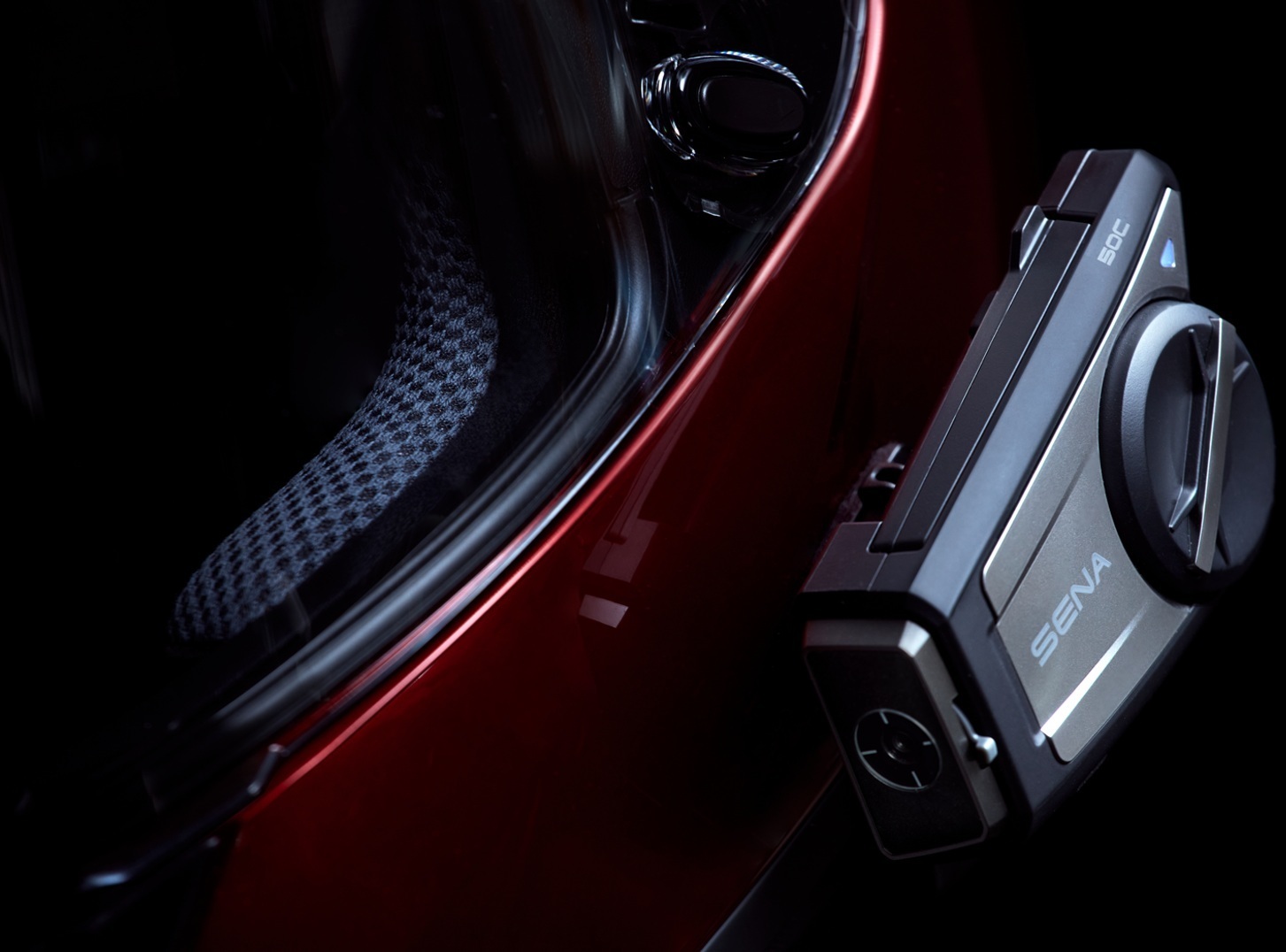 Sena 50C Sound by Harman Kardon Bluetooth Communication System And Camera Single Pack