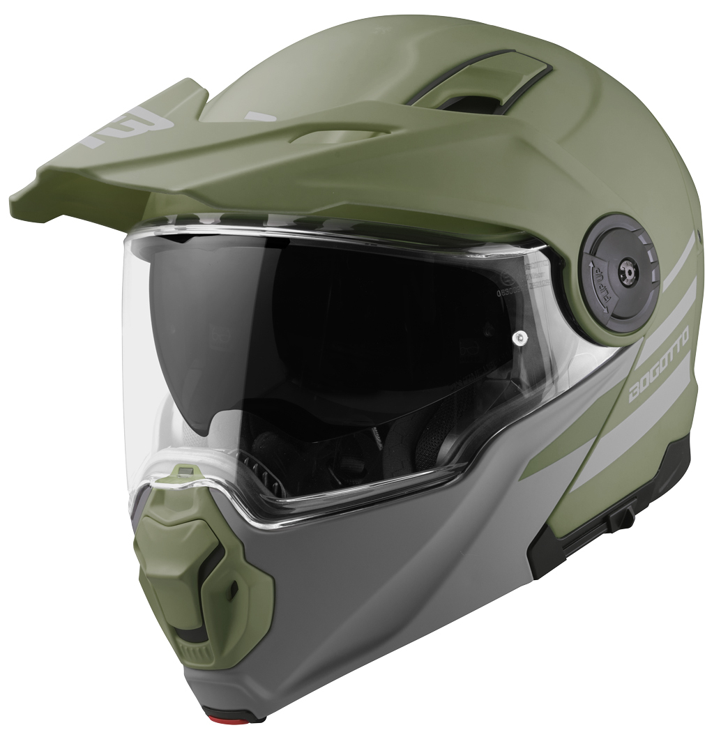 Bogotto FG-102 Duo Fiberglass Helmet