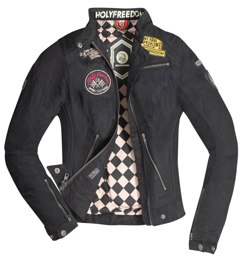 HolyFreedom Quattro Waxed Ladies Motorcycle Textile Jacket