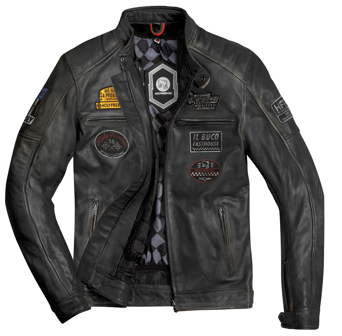 HolyFreedom Zero Evolution Motorcycle Leather Jacket