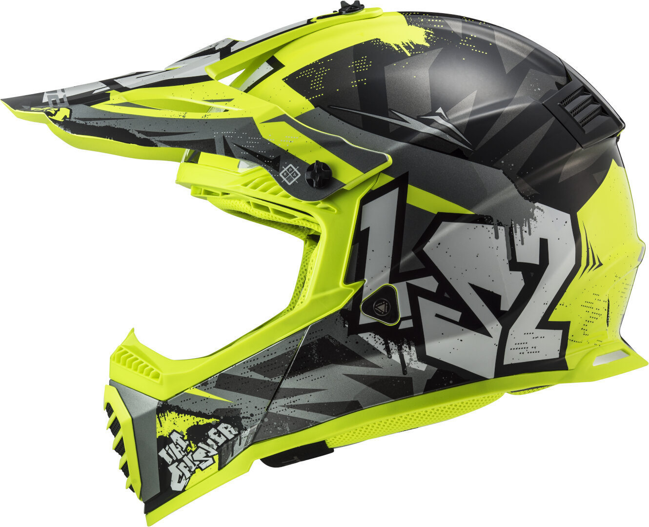 LS2 MX437 Fast Evo II Mini Crusher Kids Motocross Helmet