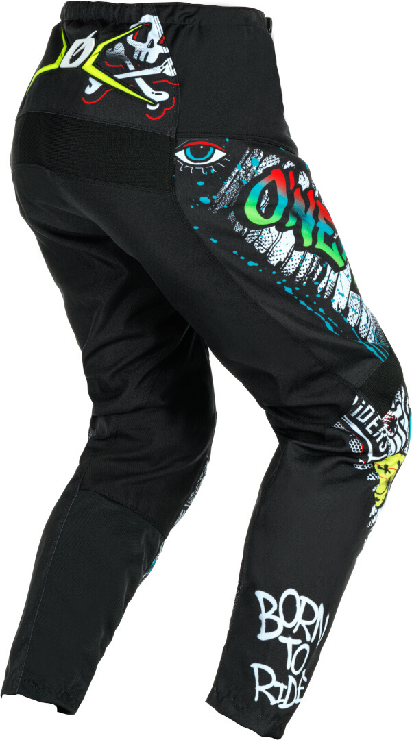 Oneal Element Rancid black/multicoloured Motocross Pants