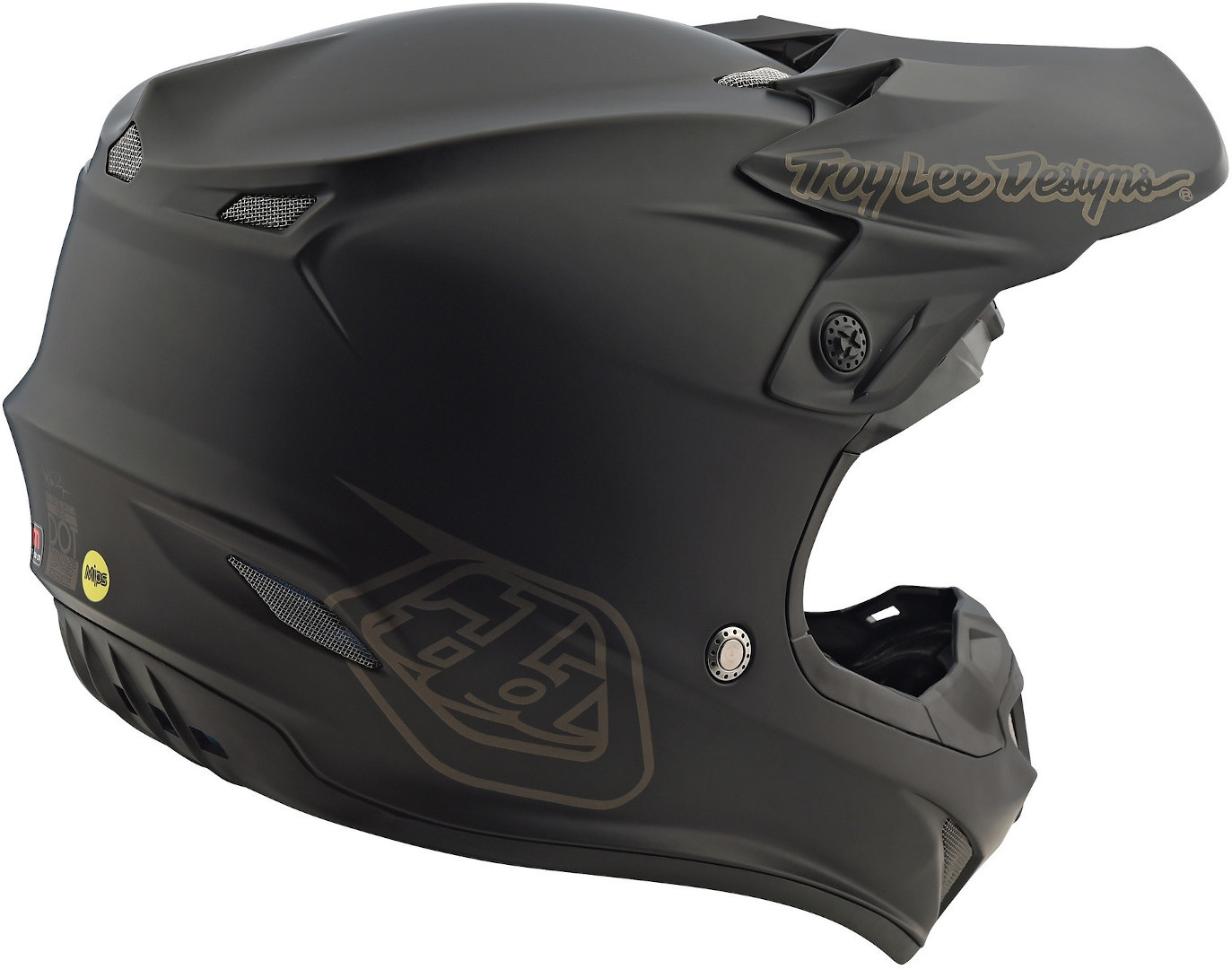 Troy Lee Designs SE4 PA Midnight Youth Motocross Helmet