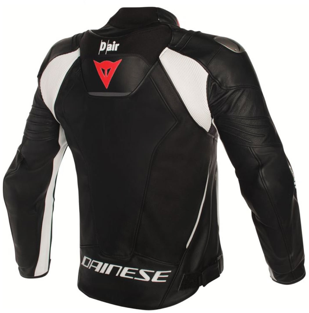 Dainese Misano D-Air Airbag Motorcycle Leather Jacket
