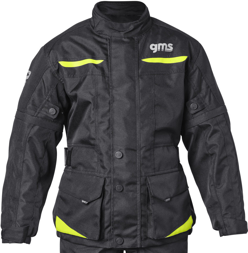 GMS Gear waterproof Kids Motorcycle Textile Jacket