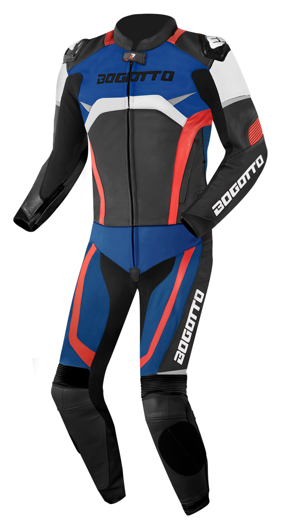 Bogotto Misano Two Piece Motorcycle Leather Suit